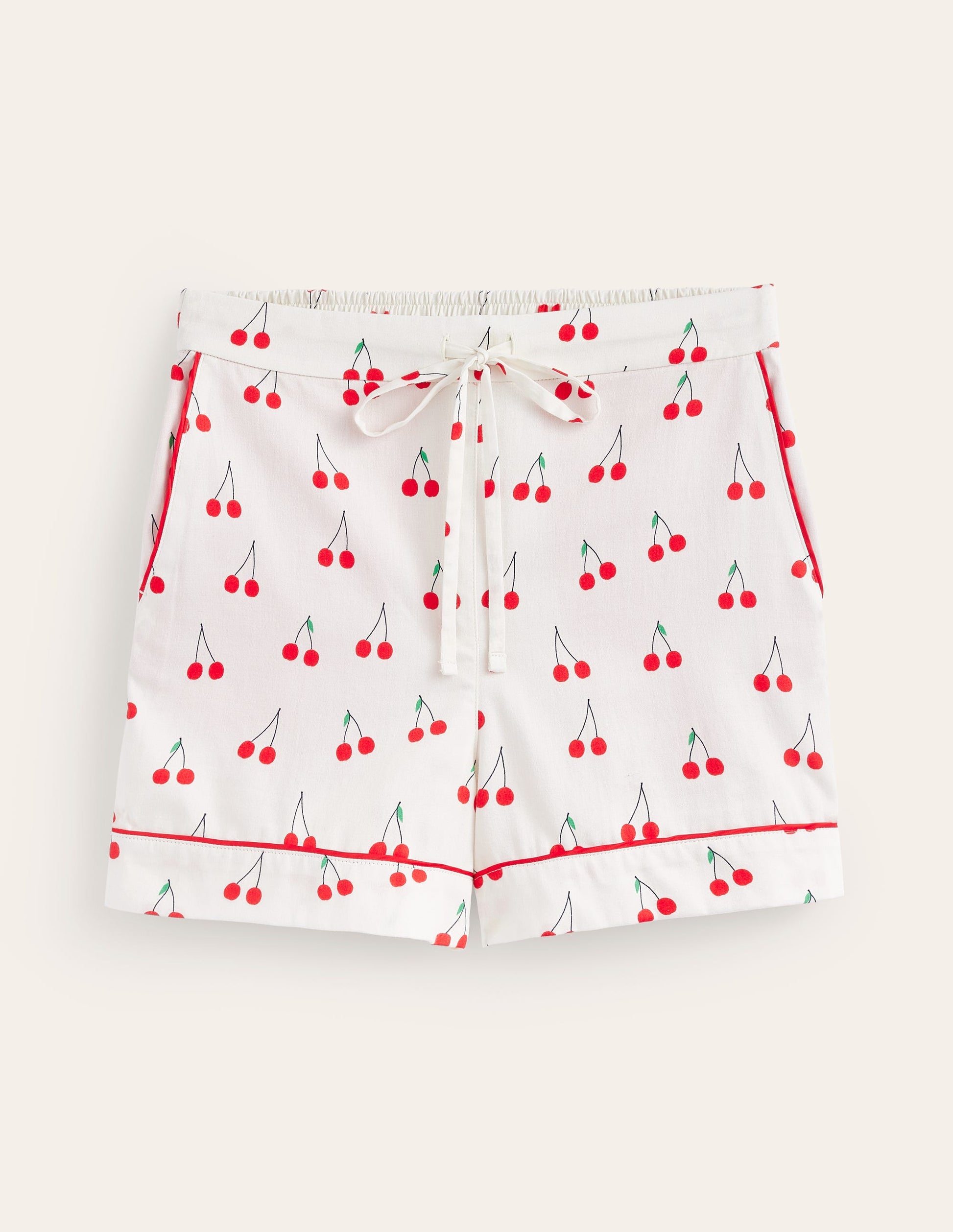 Short de pyjama en satinette de coton-Arctic Penguins-5