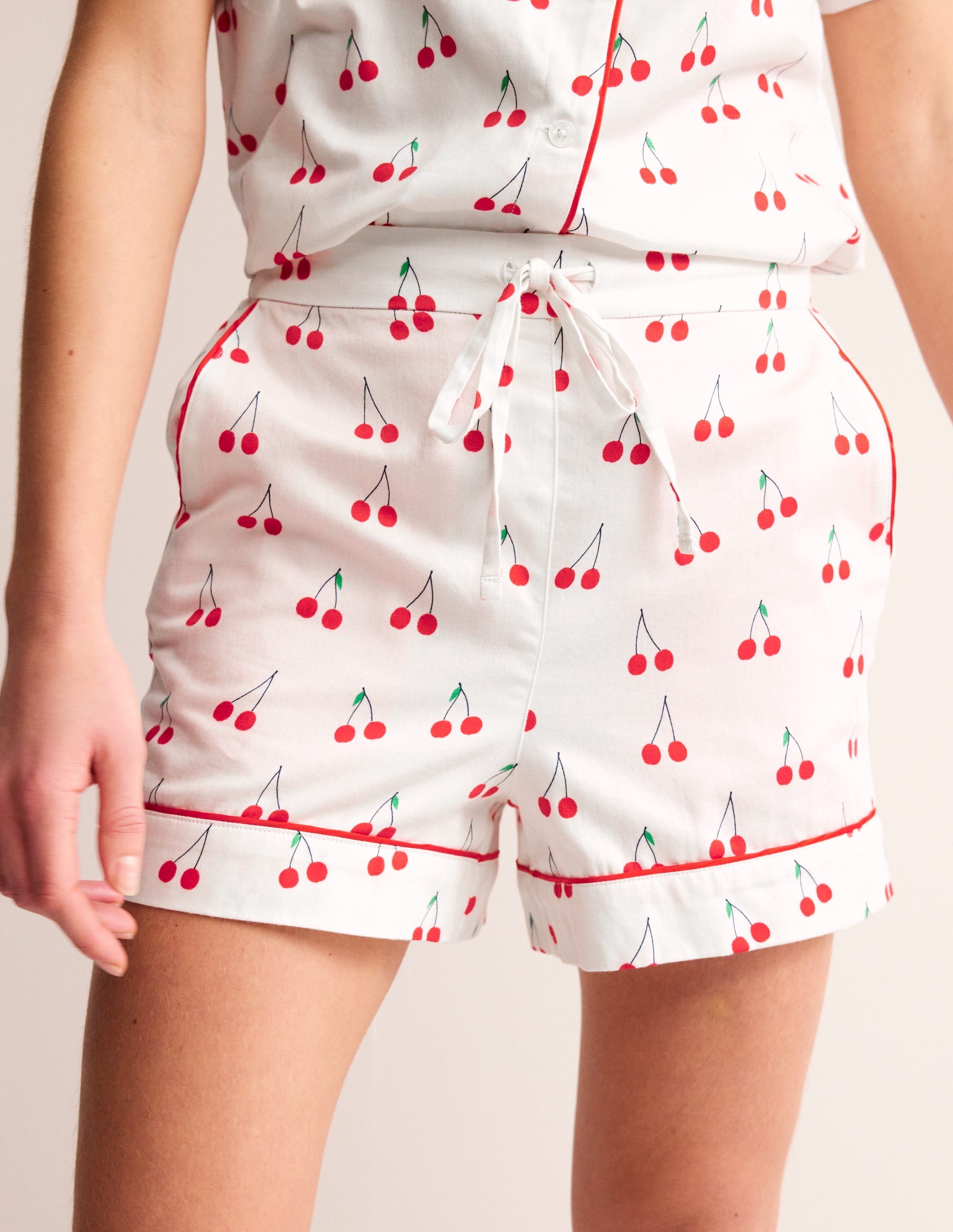 Short de pyjama en satinette de coton-Arctic Penguins - Image 4