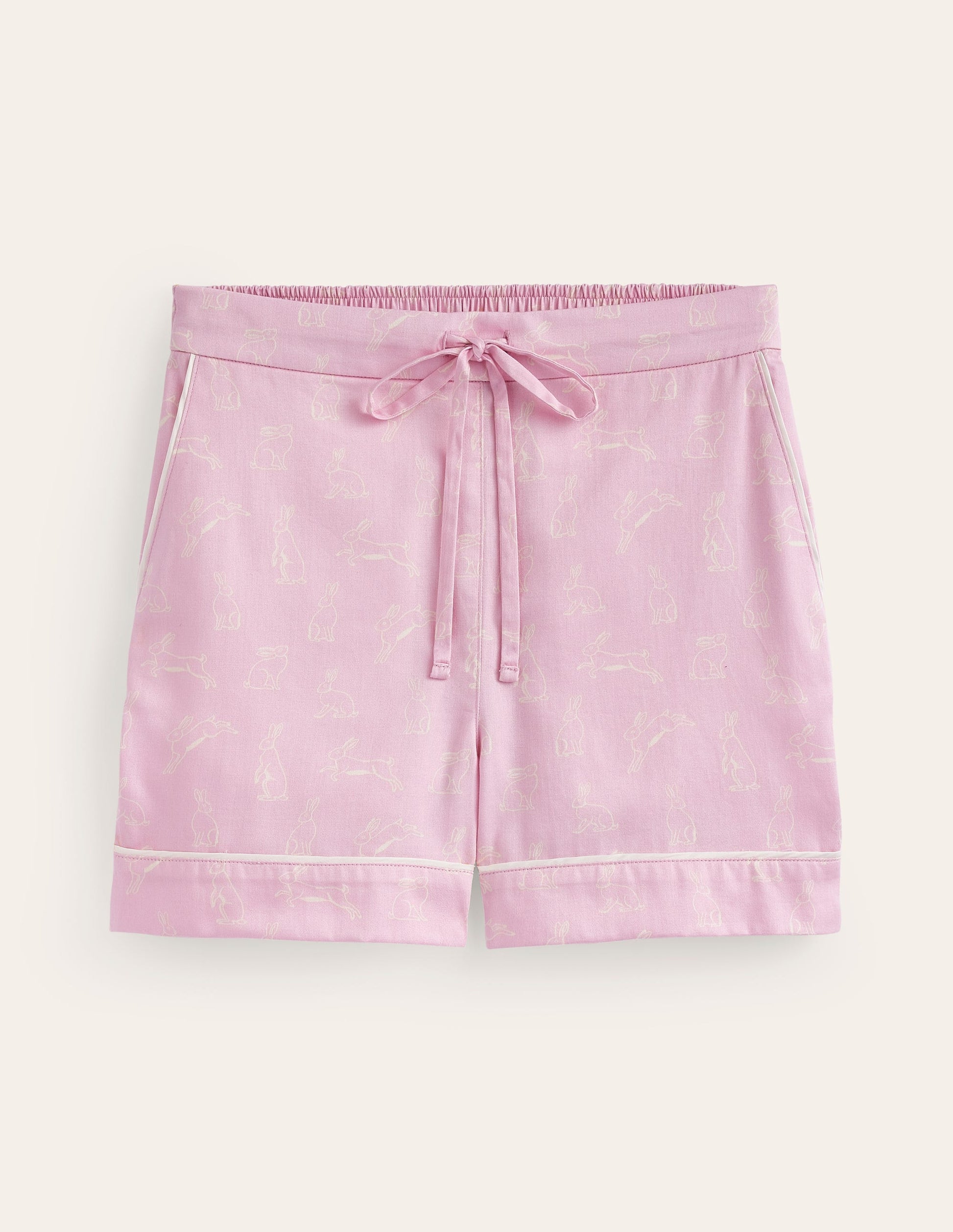 Short de pyjama en satinette de coton-Arctic Penguins-5