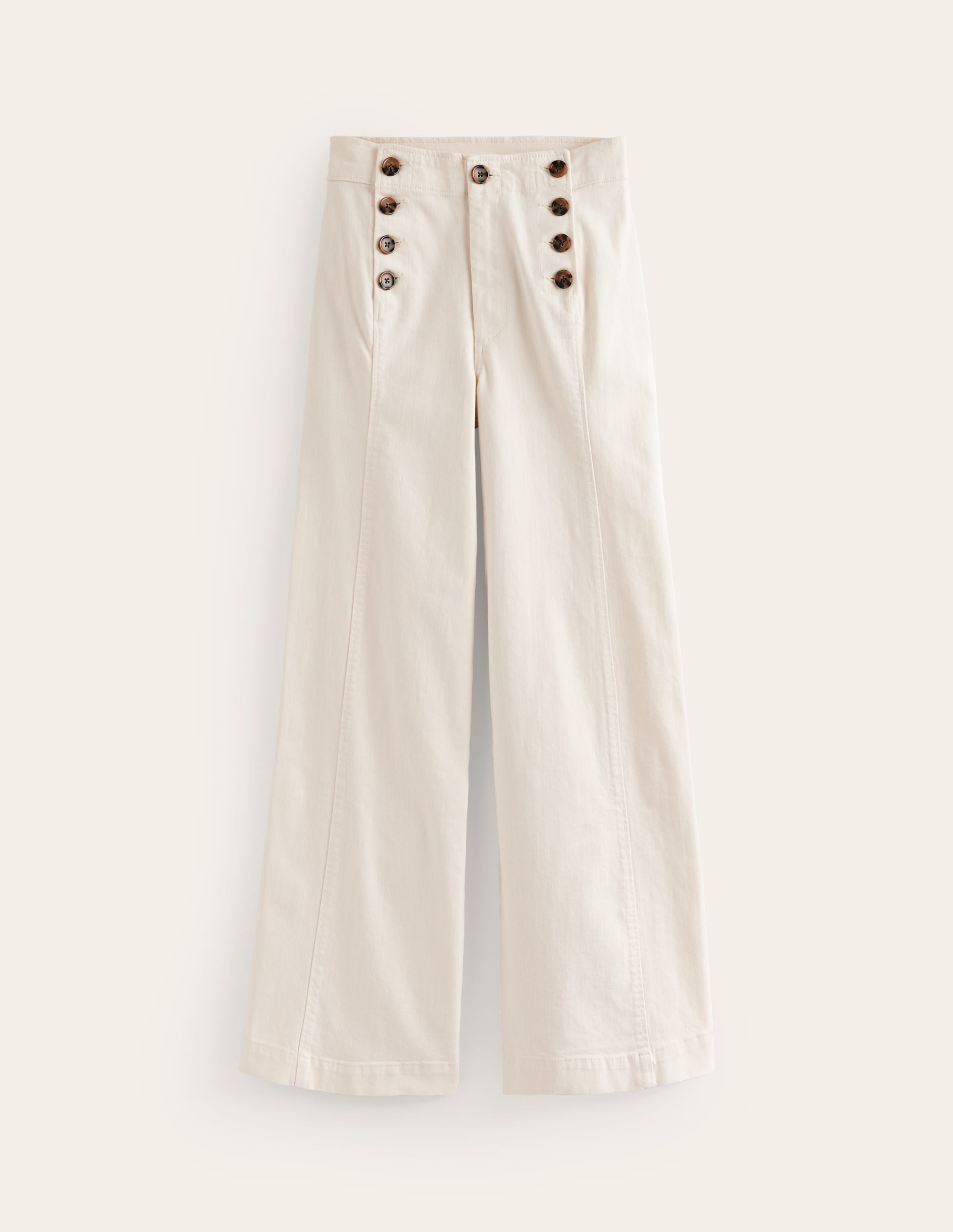 Pantalon de marin large-Écru - Image 5