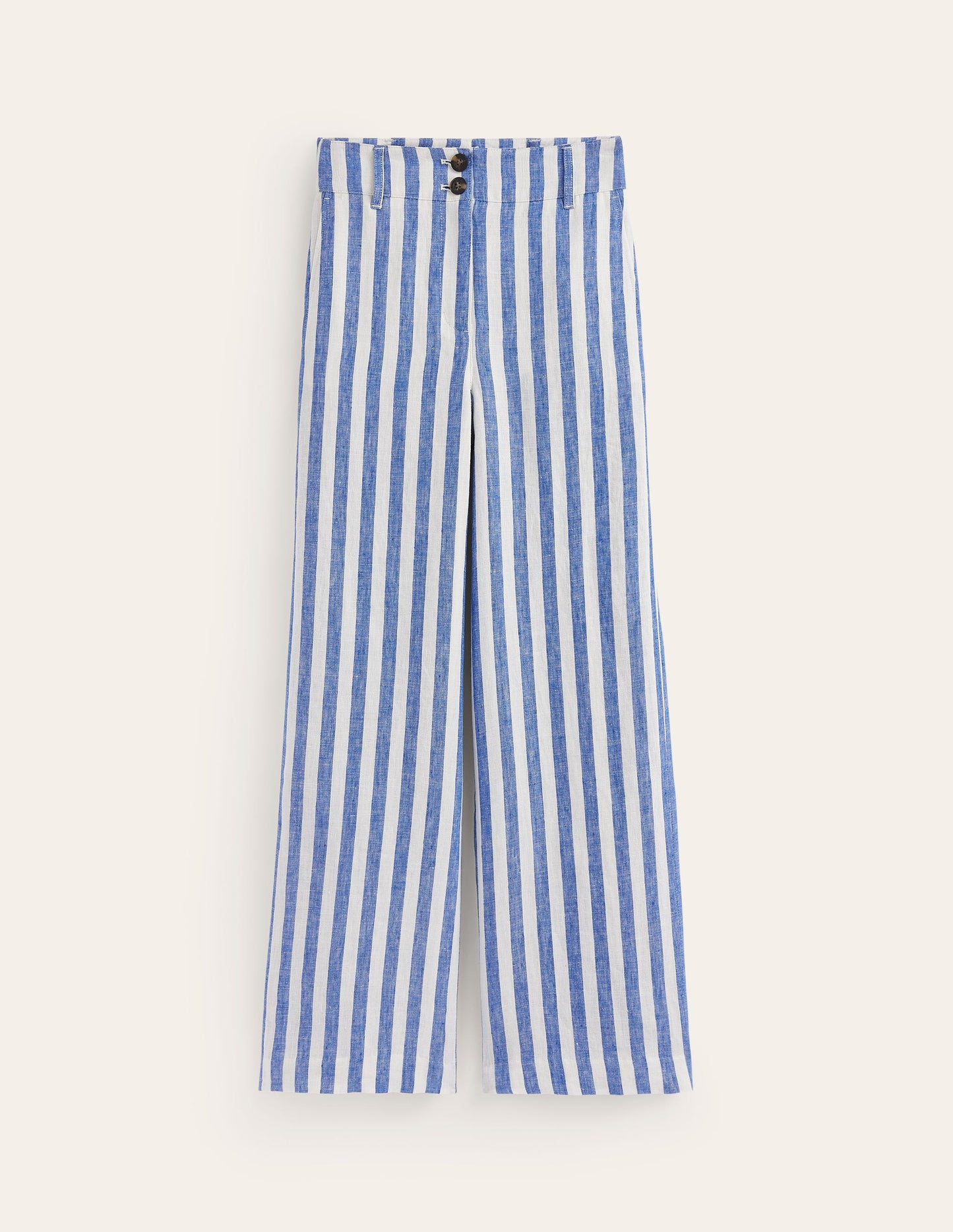 Westbourne Linen Trousers-Stripe