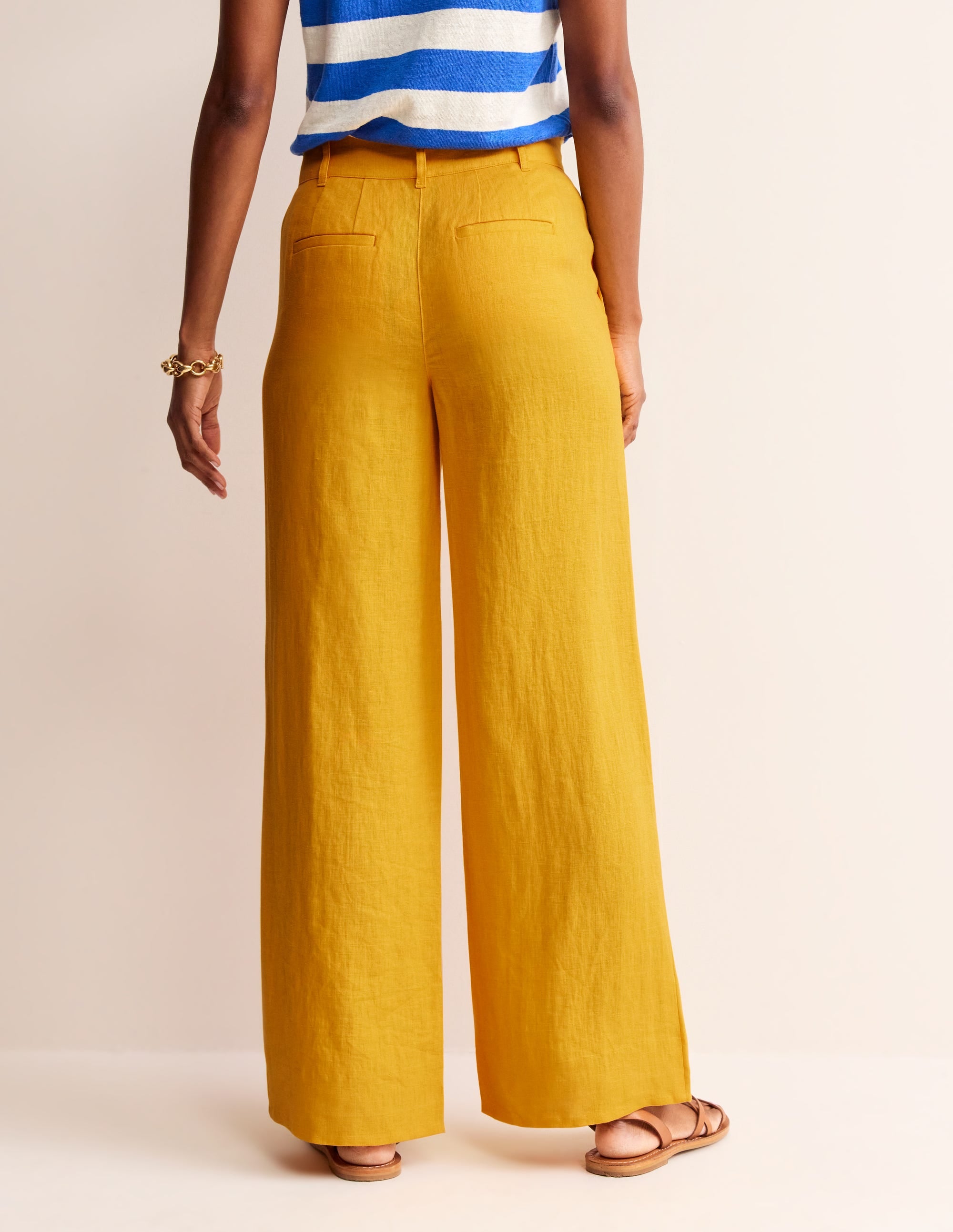 Westbourne Leinenhose-Artisan-Gold - Image 3