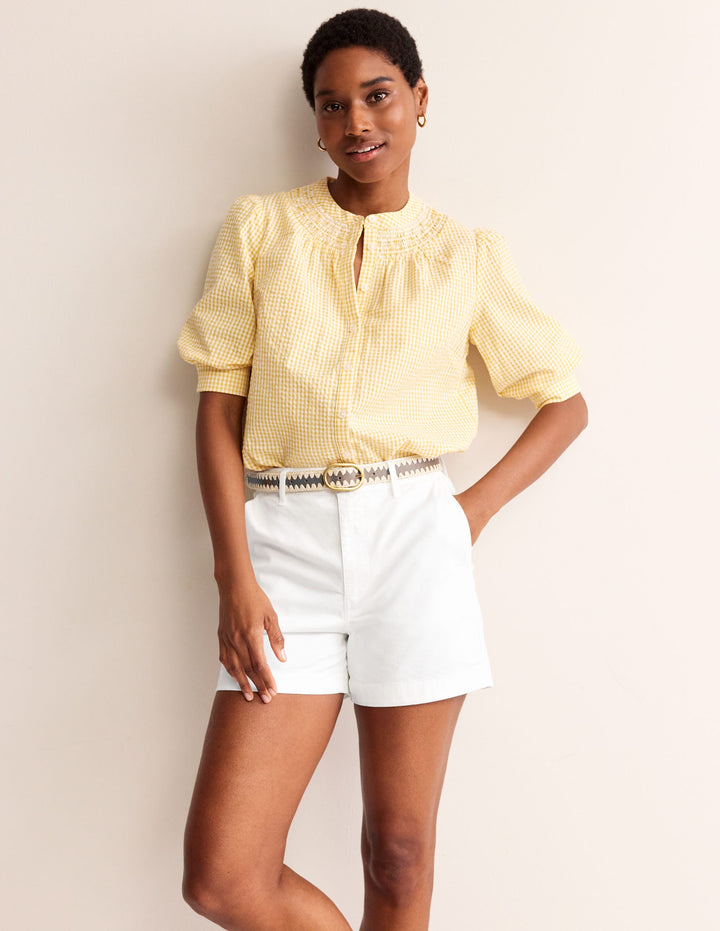 Barnsbury Chino Short-White