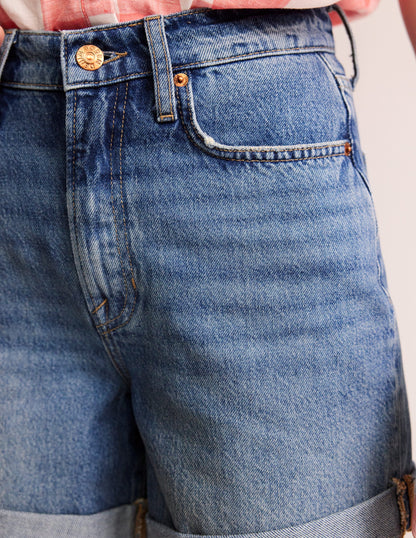 Denim Shorts-Mid Vintage-5