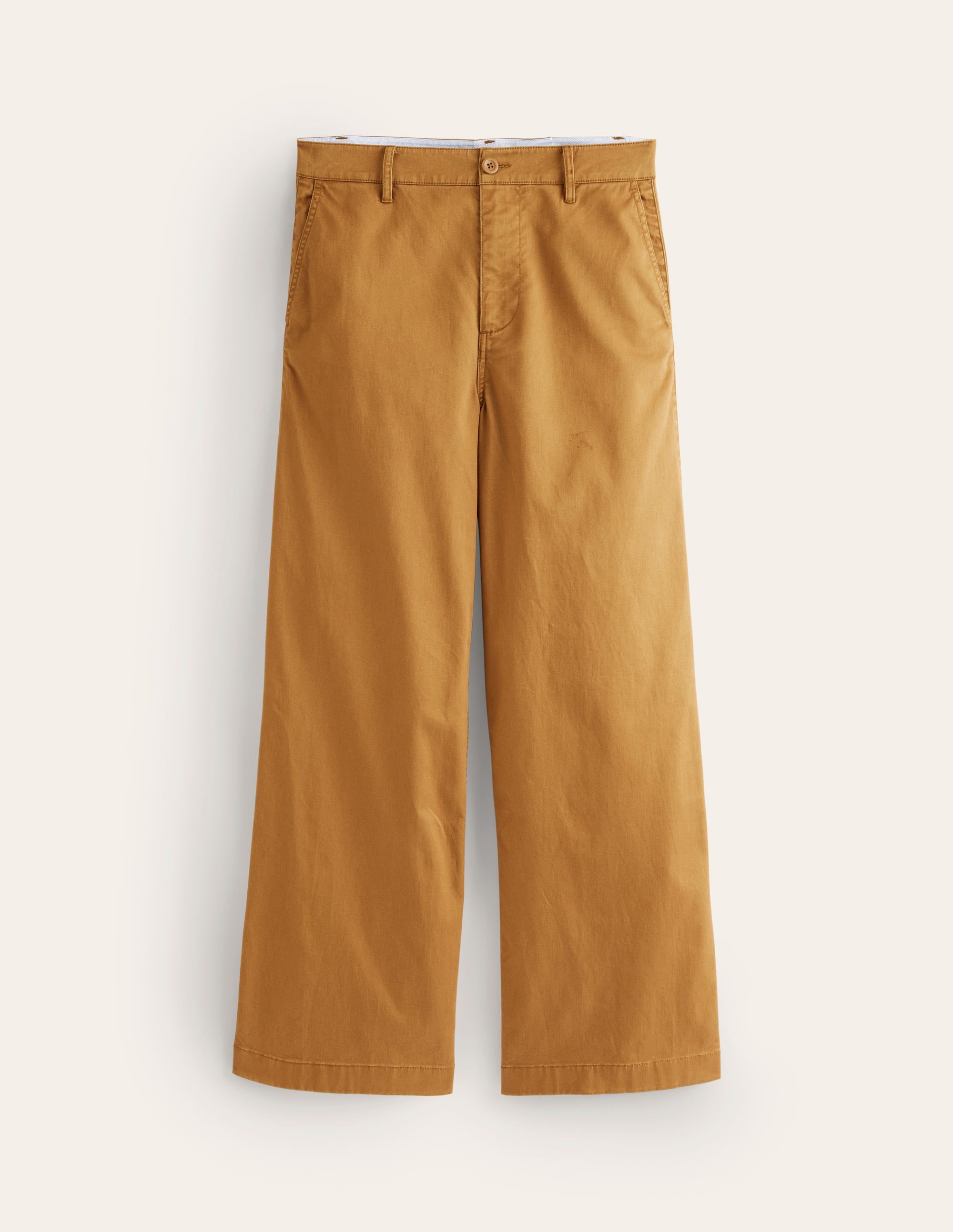 PANTALON CHINO LARGE BARNSBURY-Marron bronze - Image 6