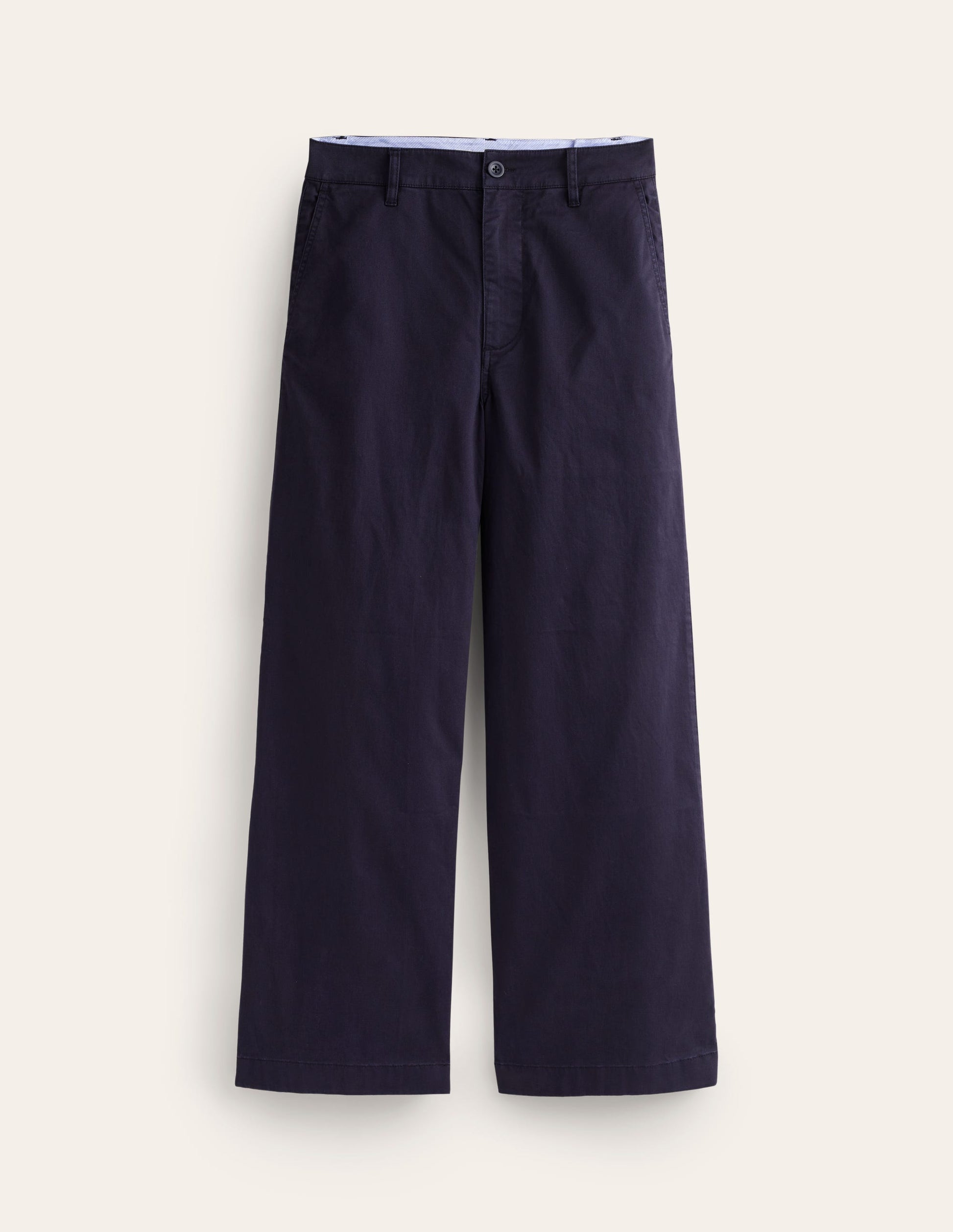 PANTALON CHINO LARGE BARNSBURY-Bleu Marine, Petits Pois-5