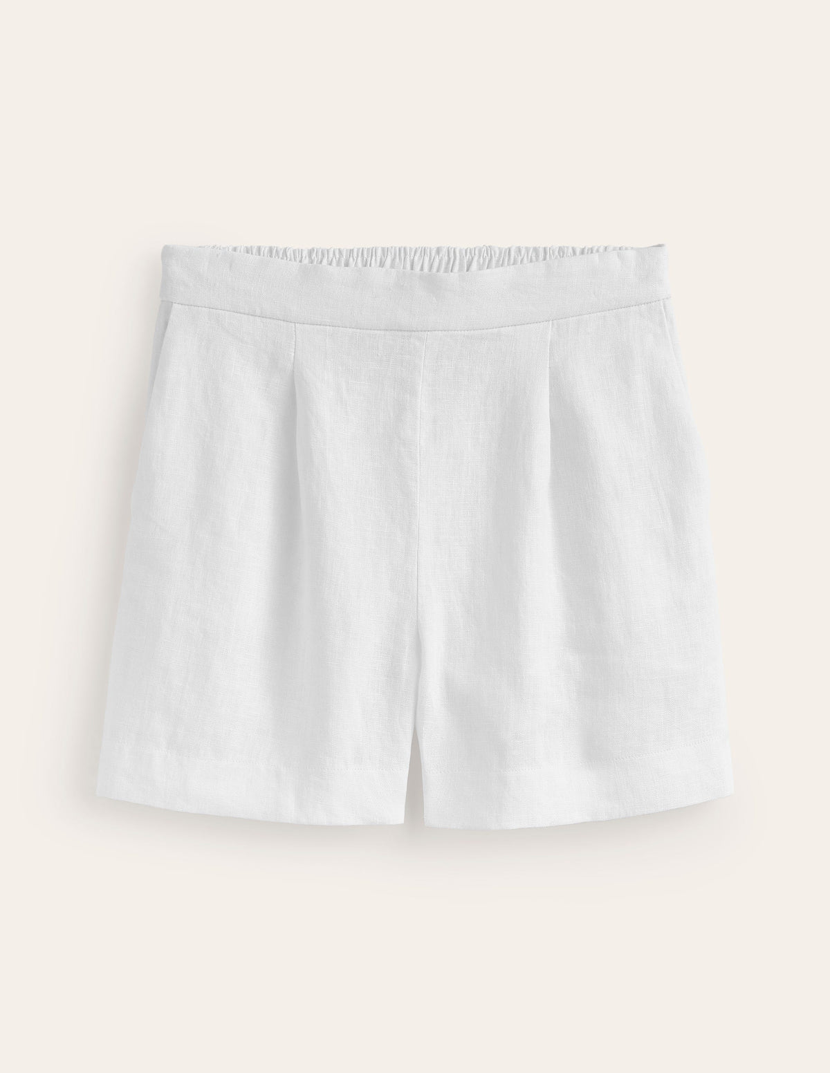 Hampstead Leinenshorts-Weiß - Image 5