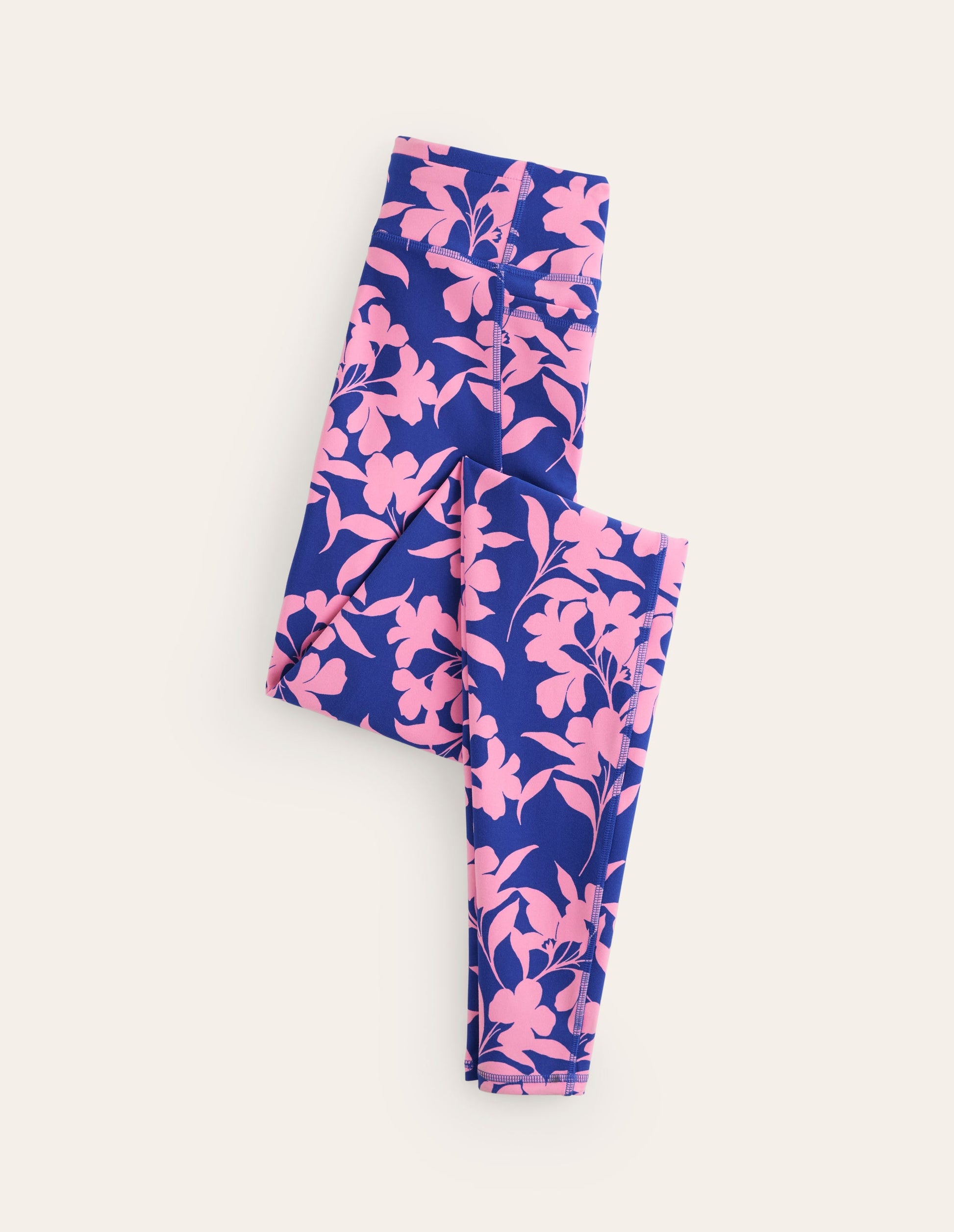 High Waist Pocket Leggings-Rose, Silhouette Bloom-5