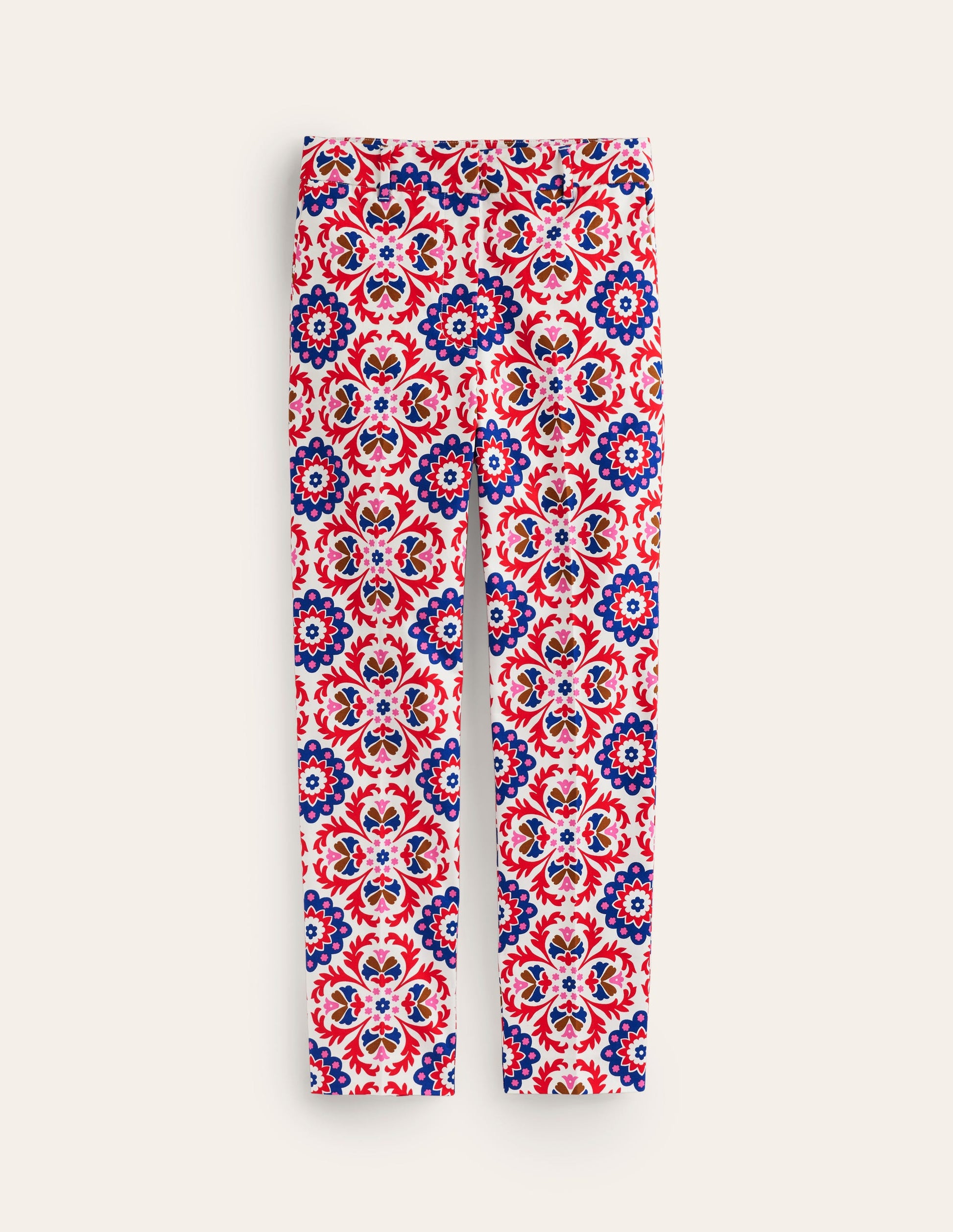 Highgate Satin-Hose-Rubicondo, Mosaik Blüte-5