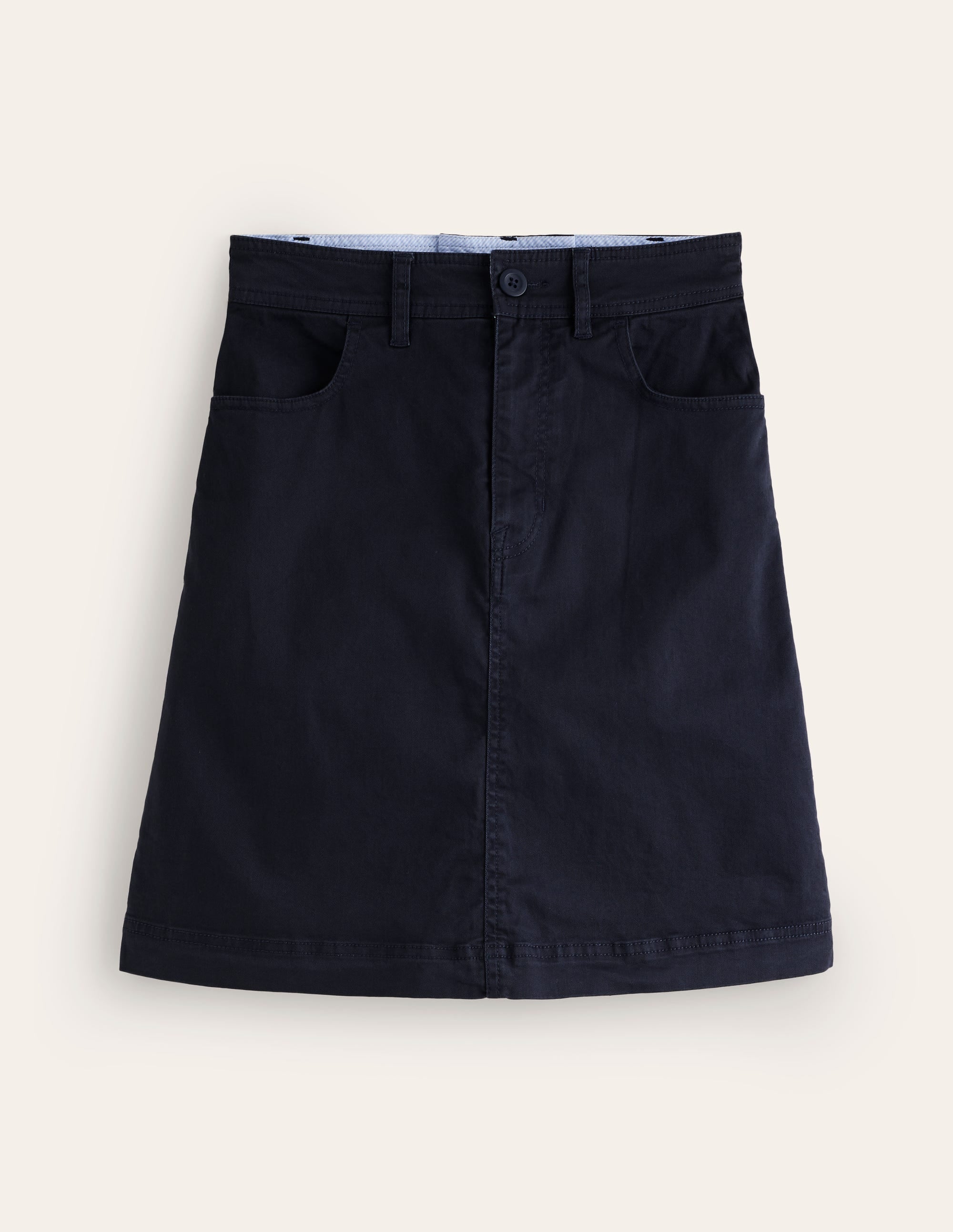 Jupe chino Nell-Bleu Marine, Petits Pois - Image 5