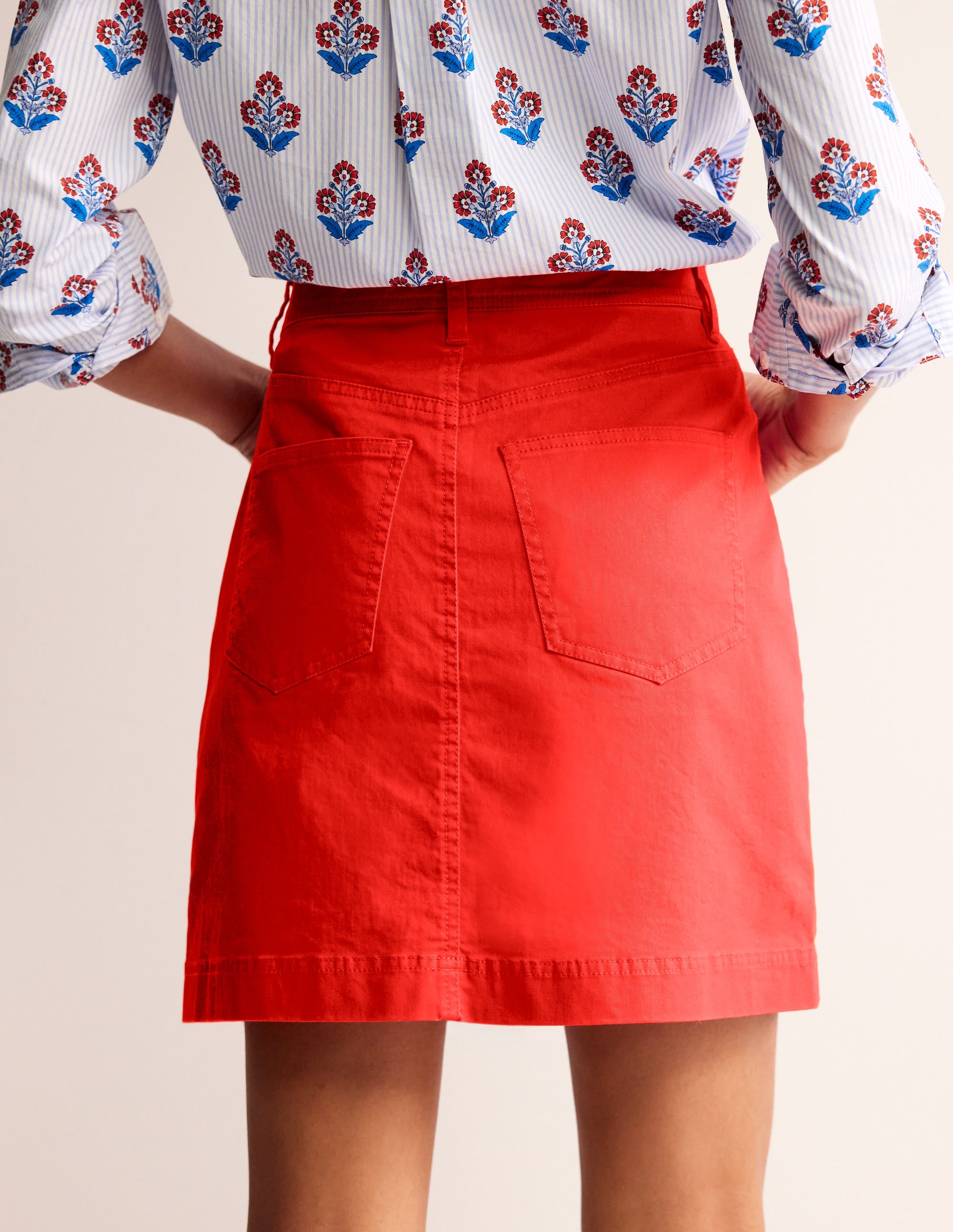 Jupe chino Nell-Amiral - Image 4