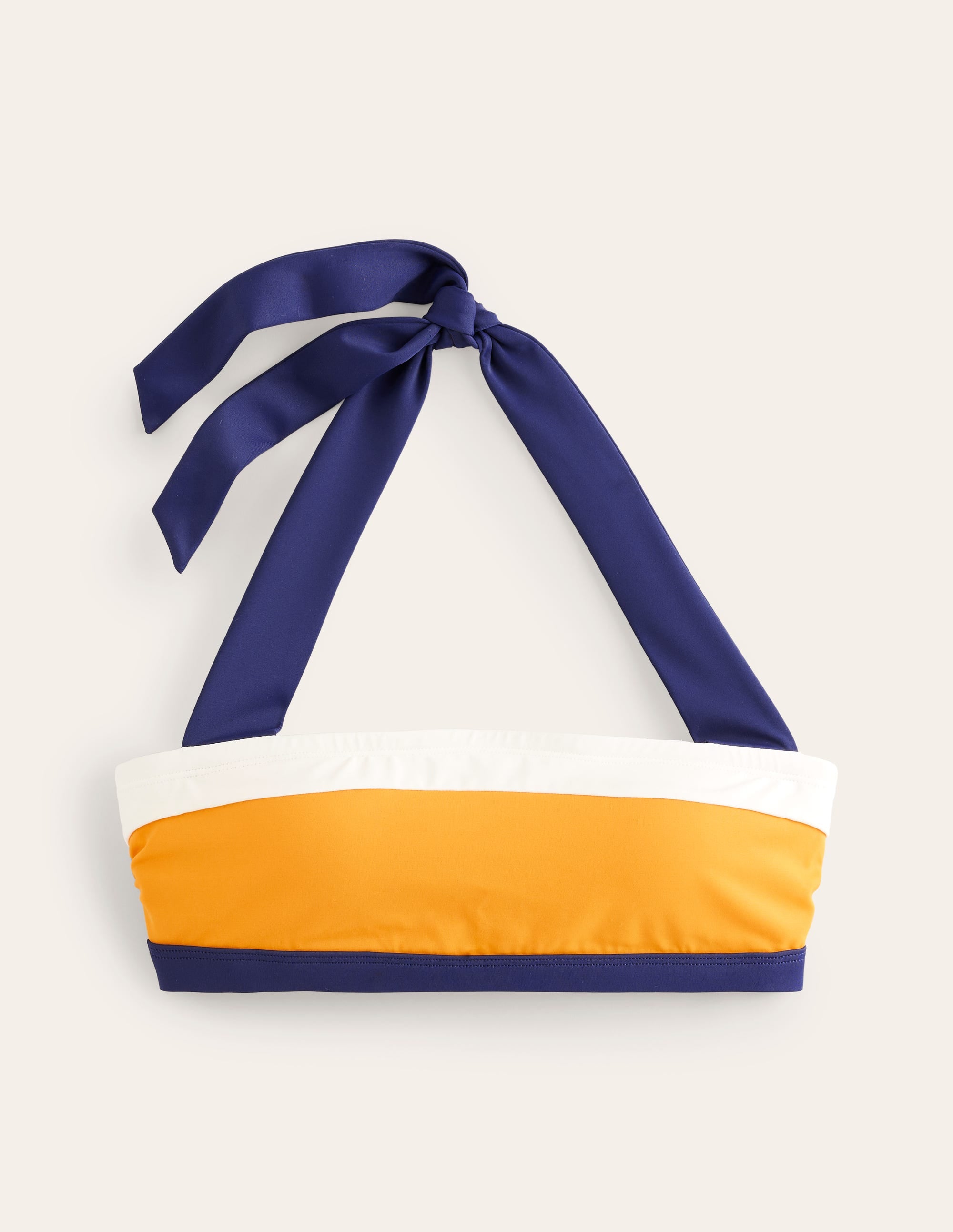 Haut de bikini Santorini-Colourblock jaune safran - Image 5