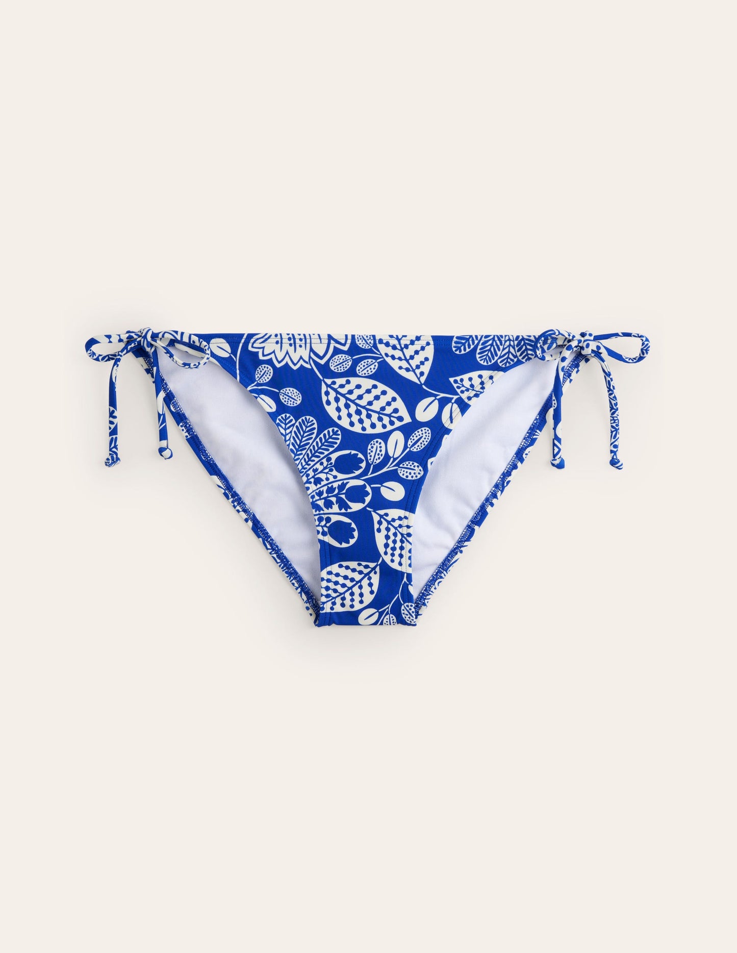 Symi Bikinihose zum Binden-Surf The Web, Gardenia Swirl