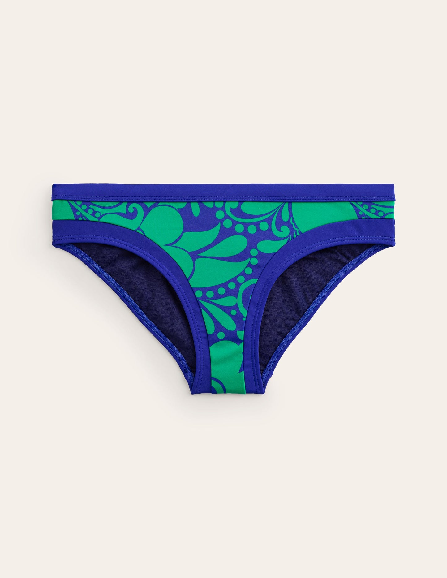 Santorini Bikini Bottoms-Surf The Web, Ripple Swirl