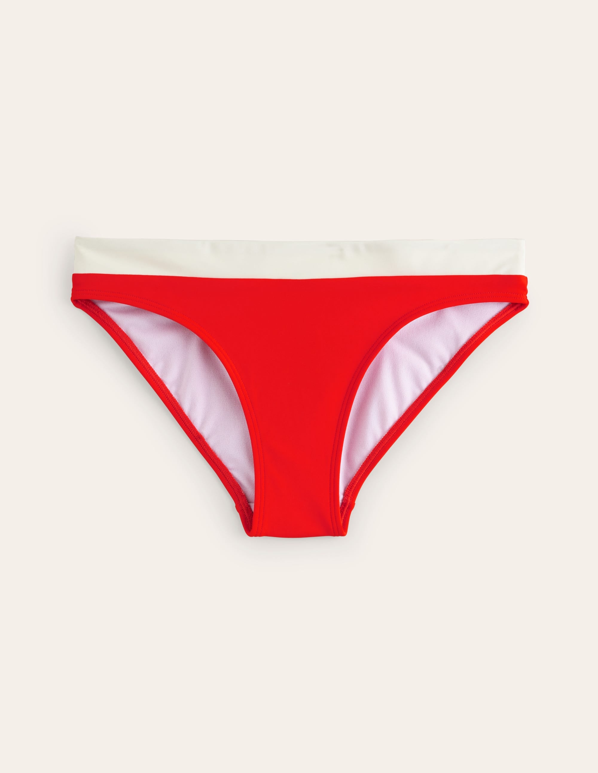 Ithaca Bikinihose mit Einsatz-Orange Blockfarben - Image 5