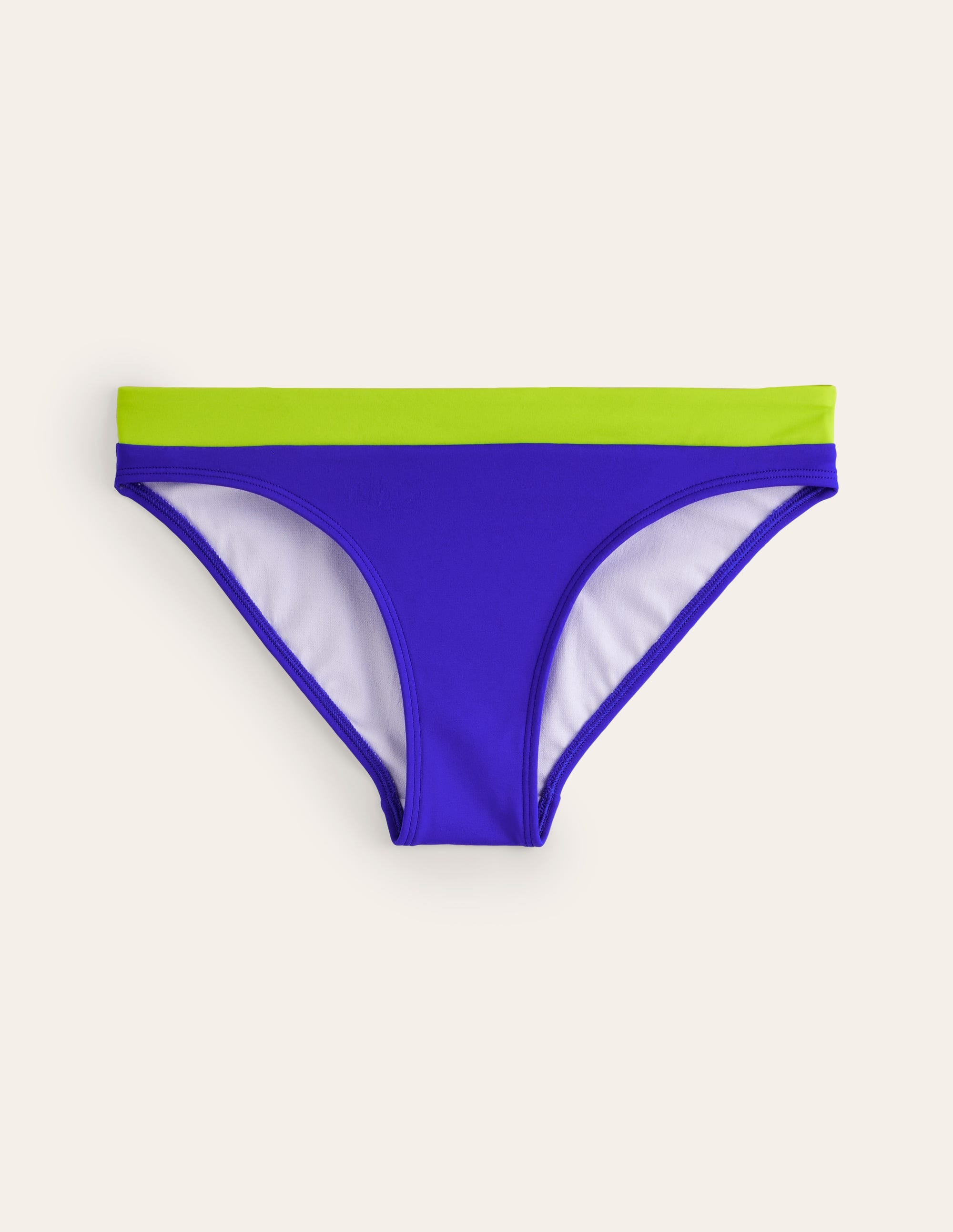 Ithaca Bikinihose mit Einsatz-Blau Blockfarben - Image 5