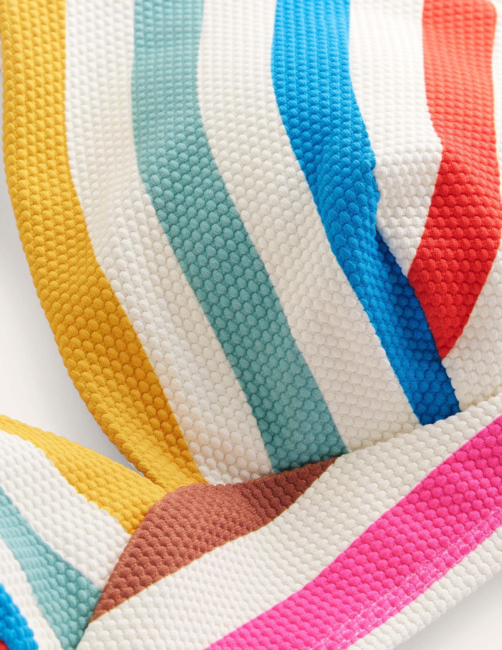 Haut de bikini col V Arezzo-À Rayures Multicolores - Image 7