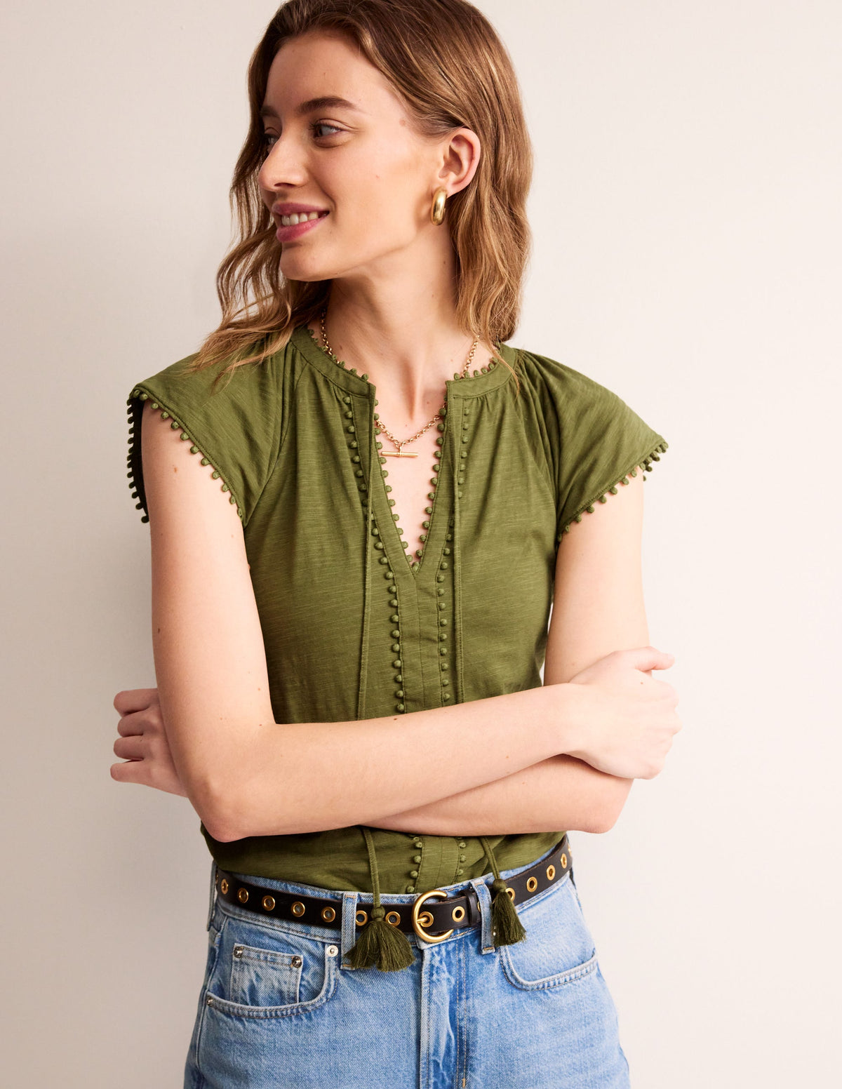 Millie Oberteil mit Bommeln-Eintagsfliege - Image 1