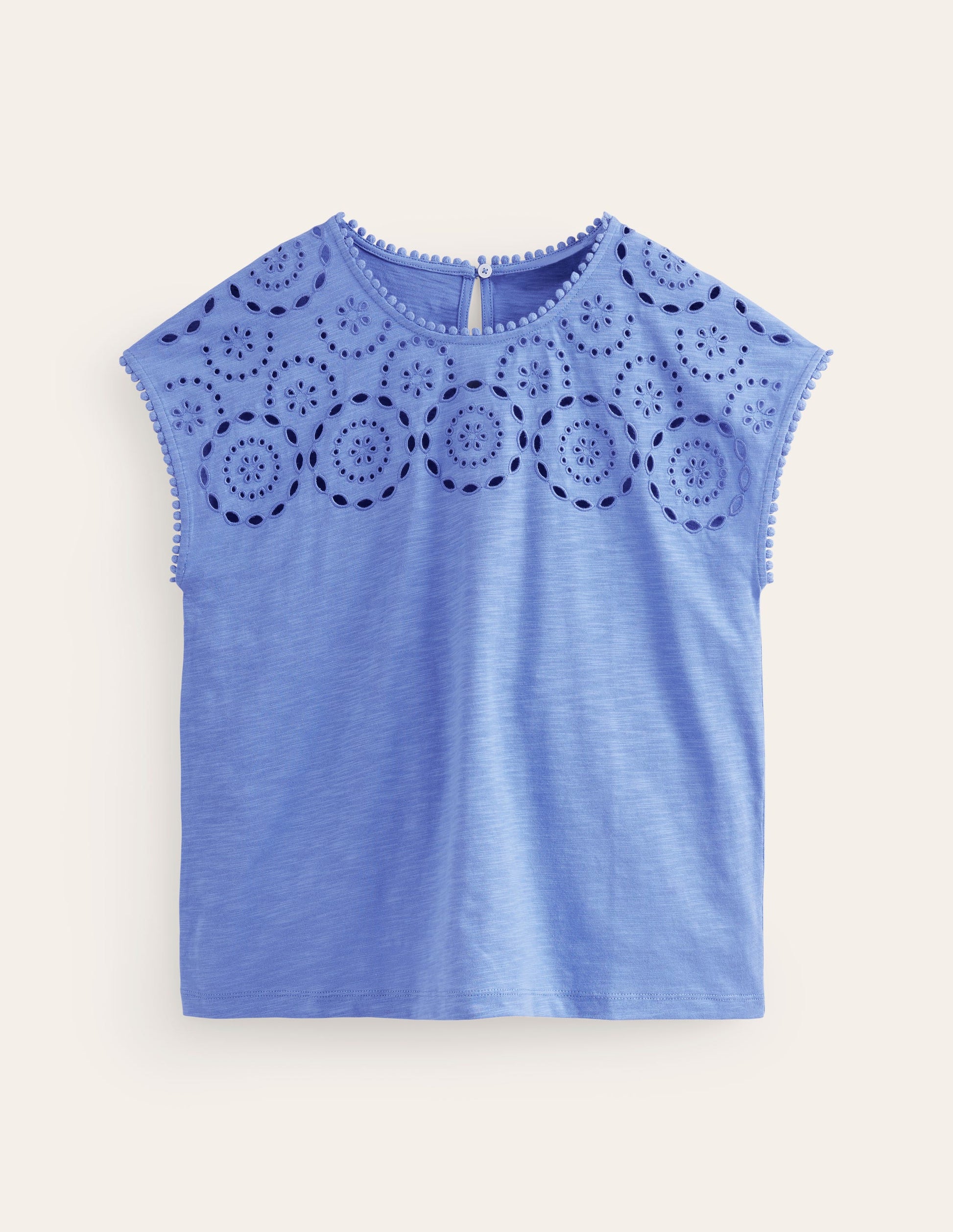 Sasha T-Shirt mit Stickerei-Ebbe und Flut-5