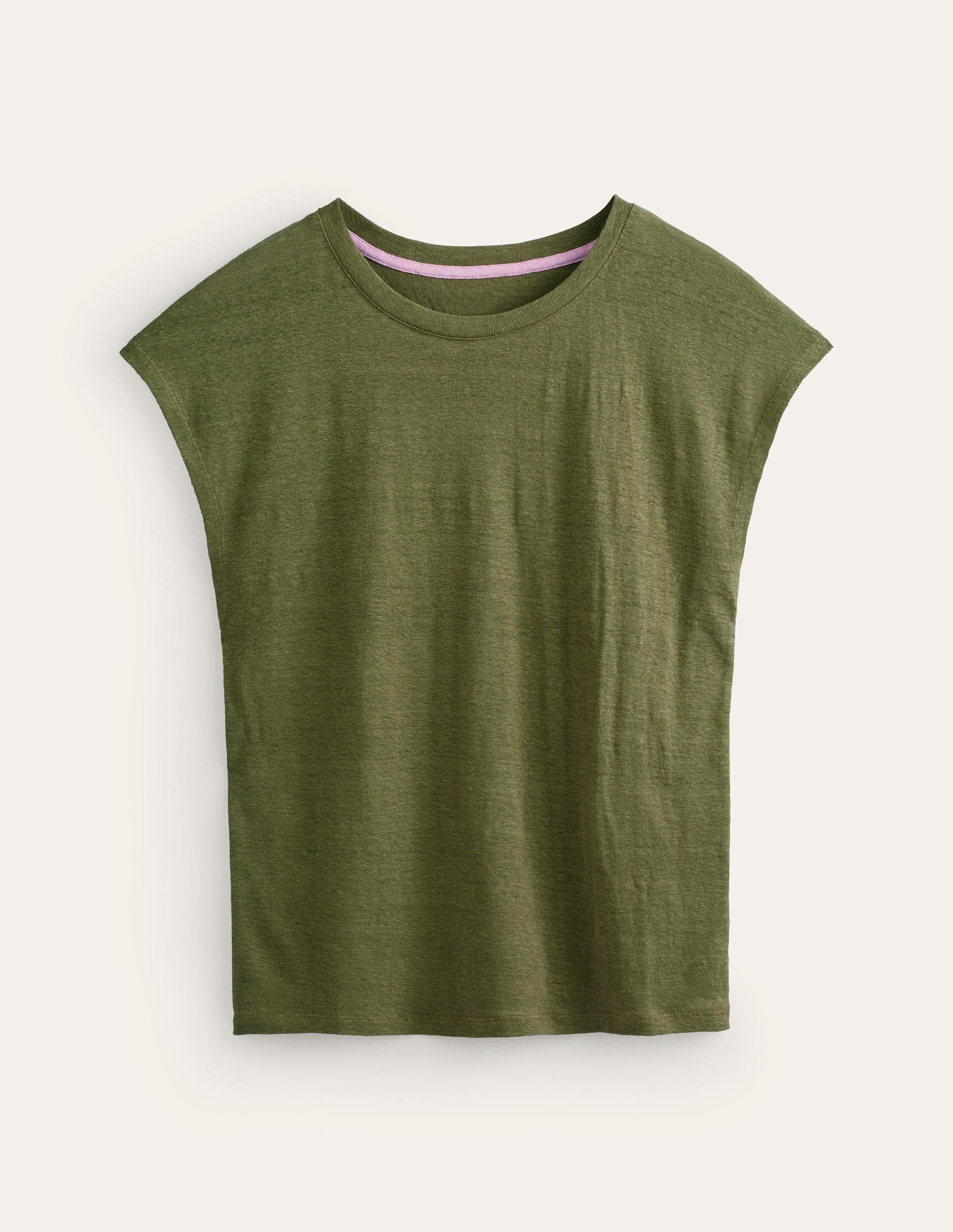 T-shirt col rond Louisa en lin-Éphémère - Image 5