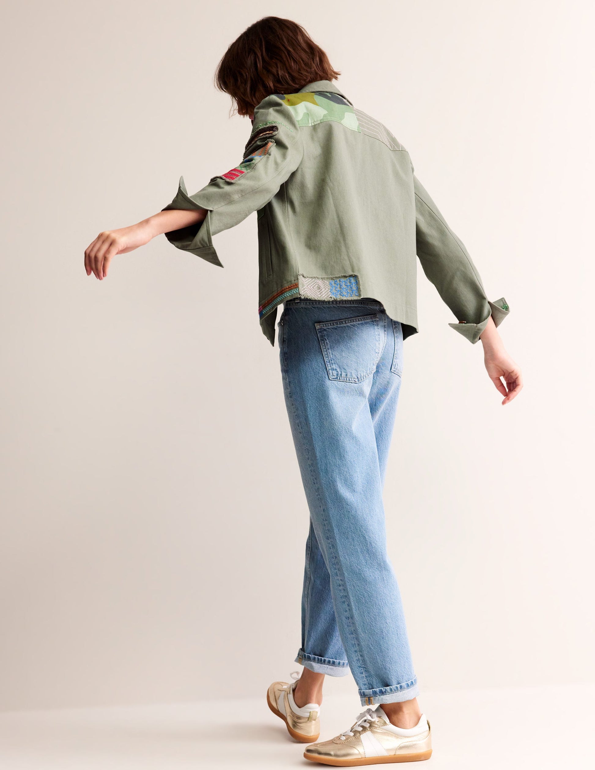 Islington Camo-Jacke-Khaki-4