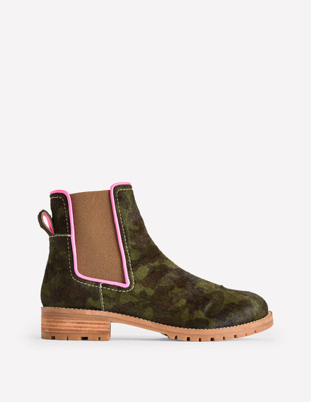 Bottines Chelsea Freya-Camouflage