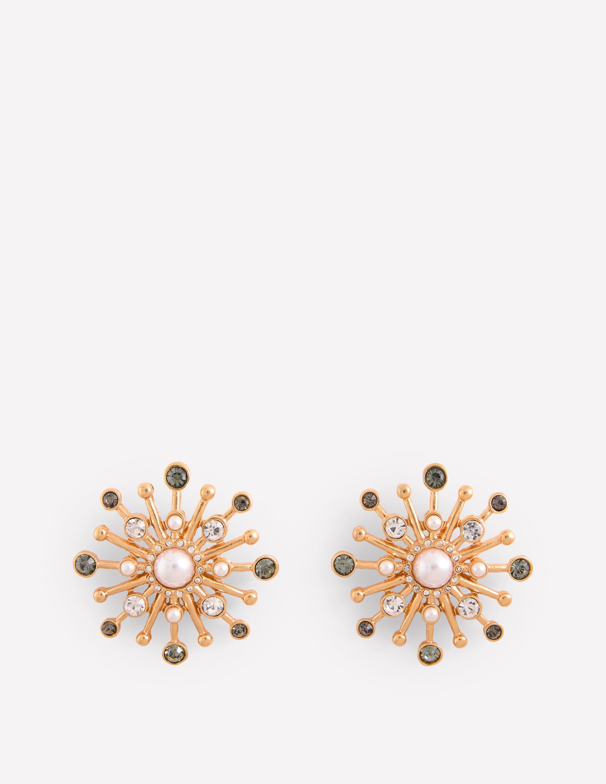 Celestial Mega Studs Earrings-Gold - Image 2