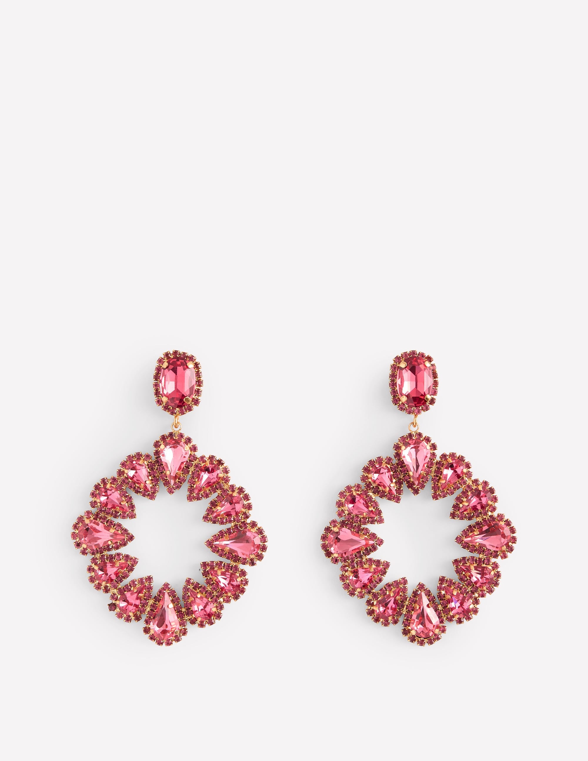 Grandes boucles d'oreilles ornementées-Gueule-de-loup - Image 2