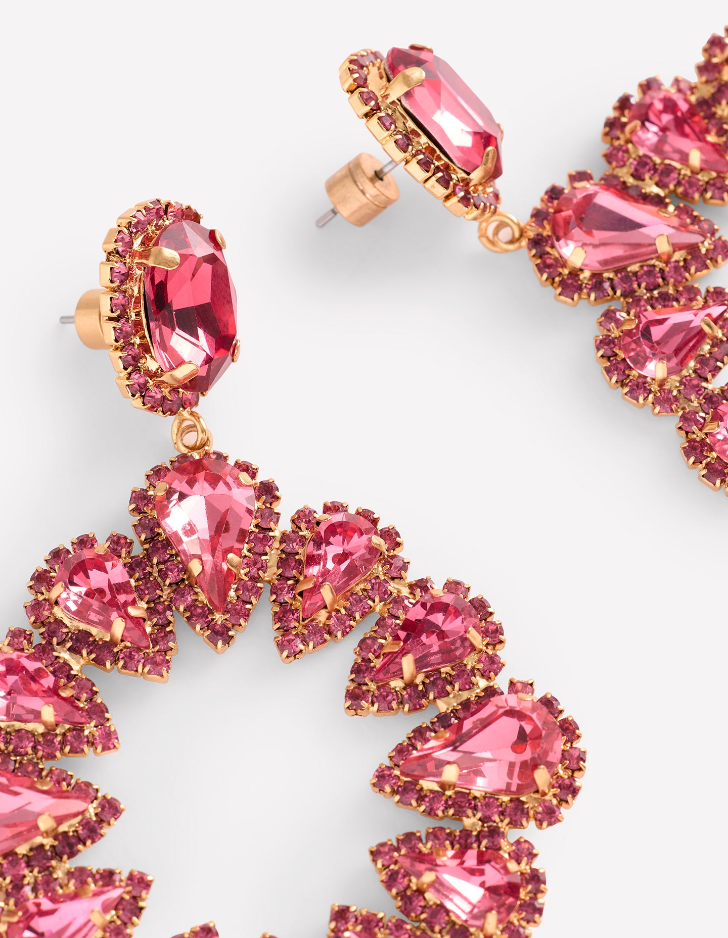 Grandes boucles d'oreilles ornementées-Gueule-de-loup - Image 4