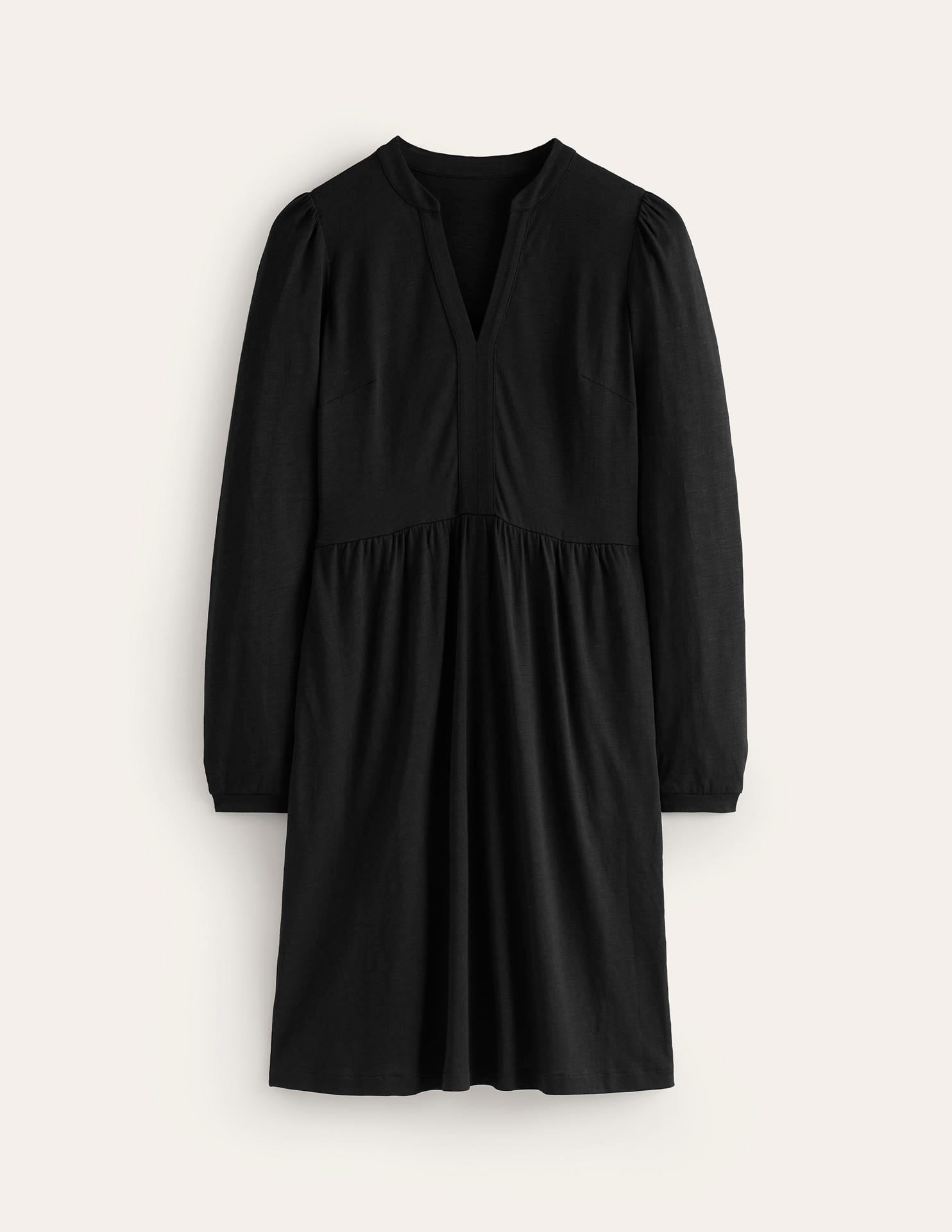 Robe décontractée Naomi en jersey-Noir - Image 5