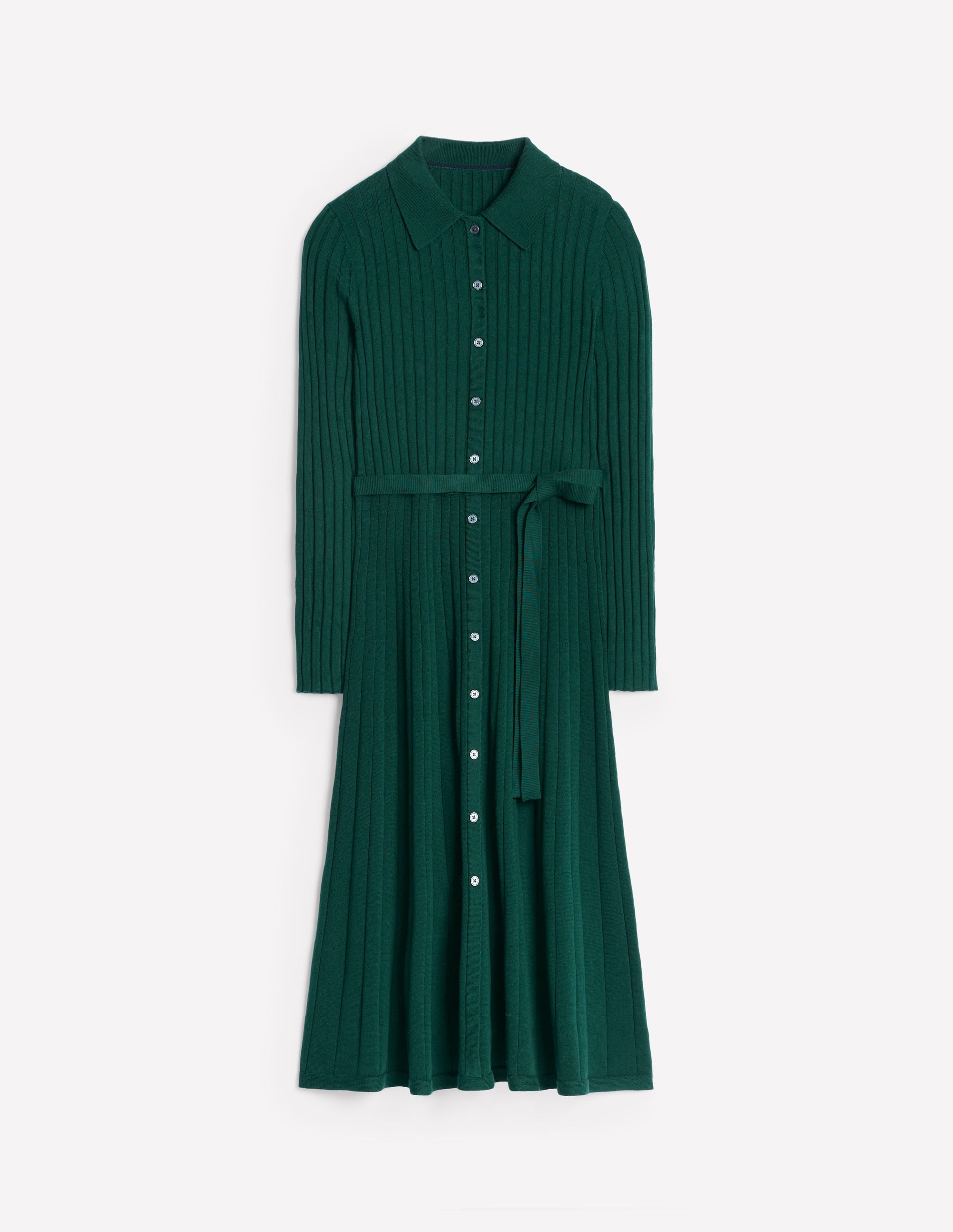Rachel Knitted Shirt Dress-Glade - Image 6