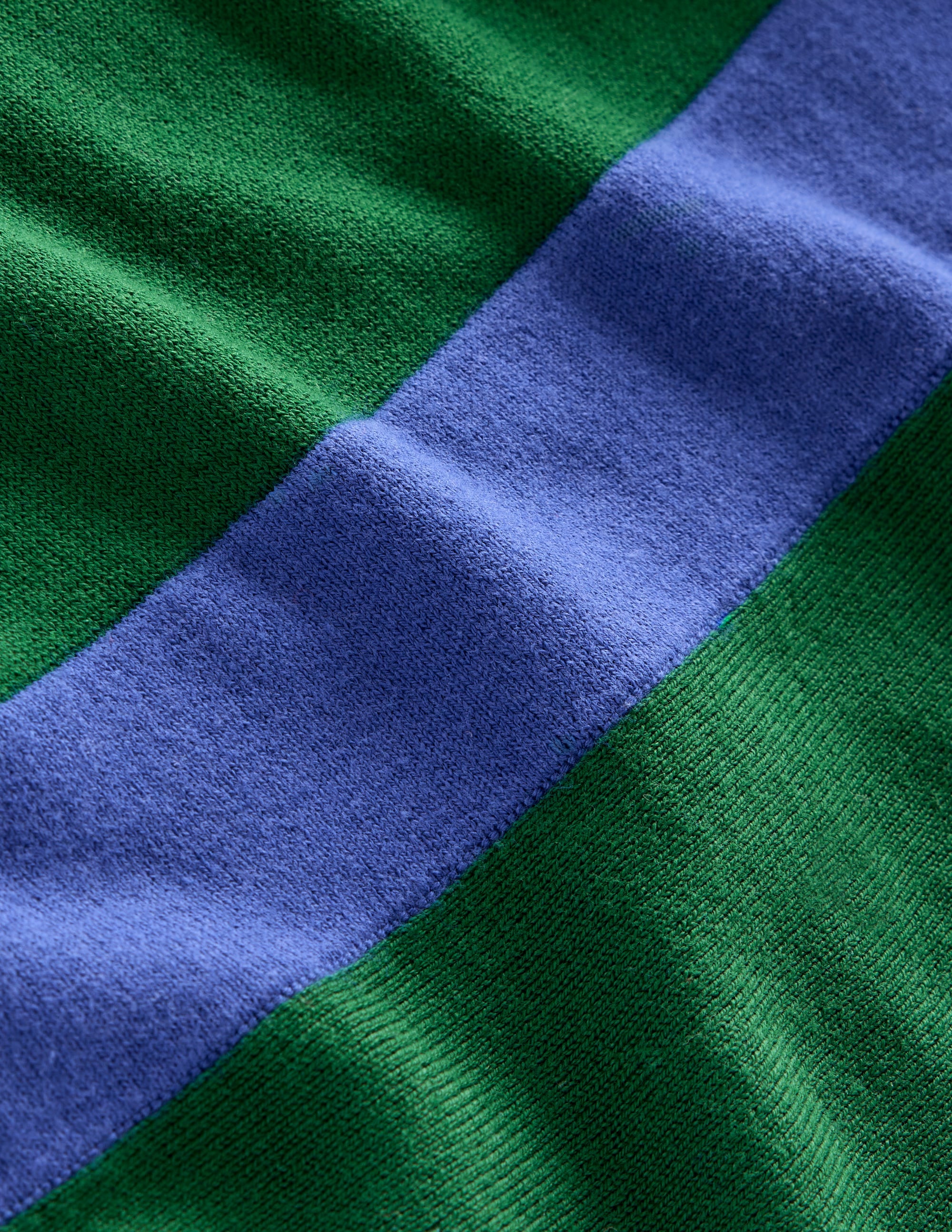 Robe midi Marta en maille-Colourblock pin, bleu marine - Image 6