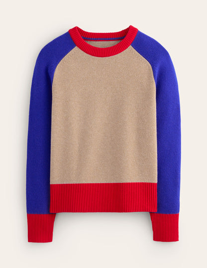 Olivia Merino Jumper-Chinchilla Melange