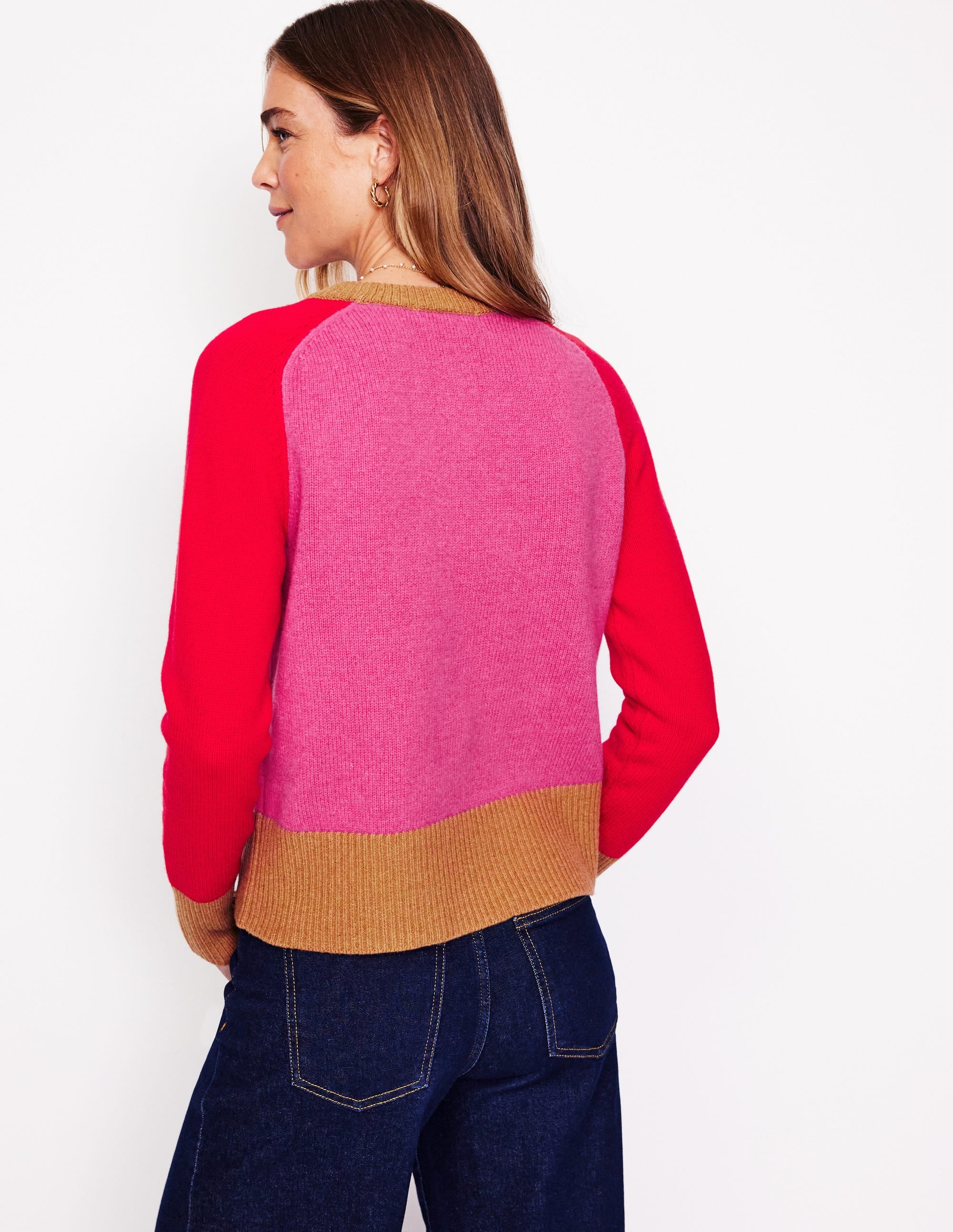 Olivia Merino-Pullover-Pink - Image 2