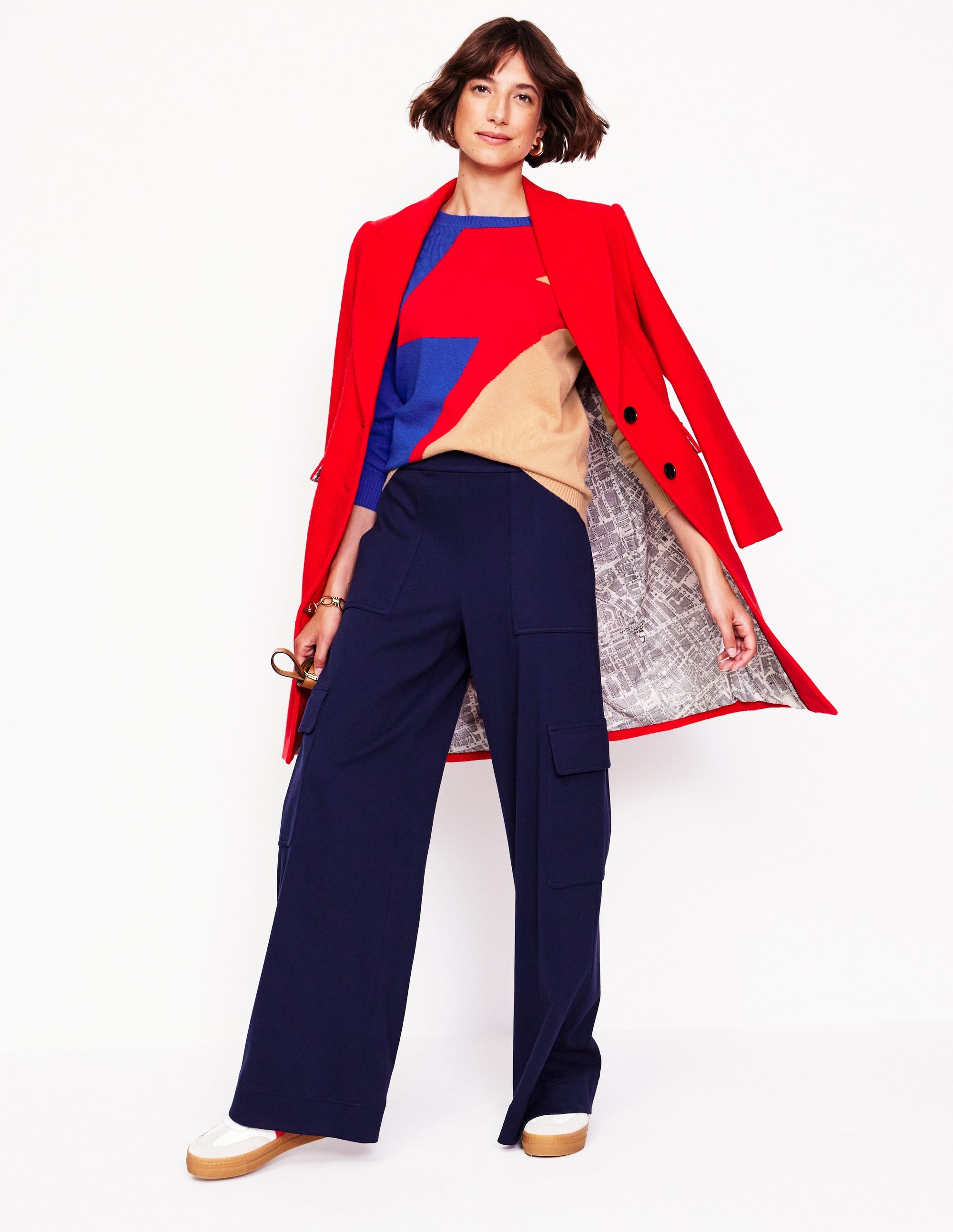 Lydia Kaschmirpullover-Kamelbraun, Blitz - Image 5