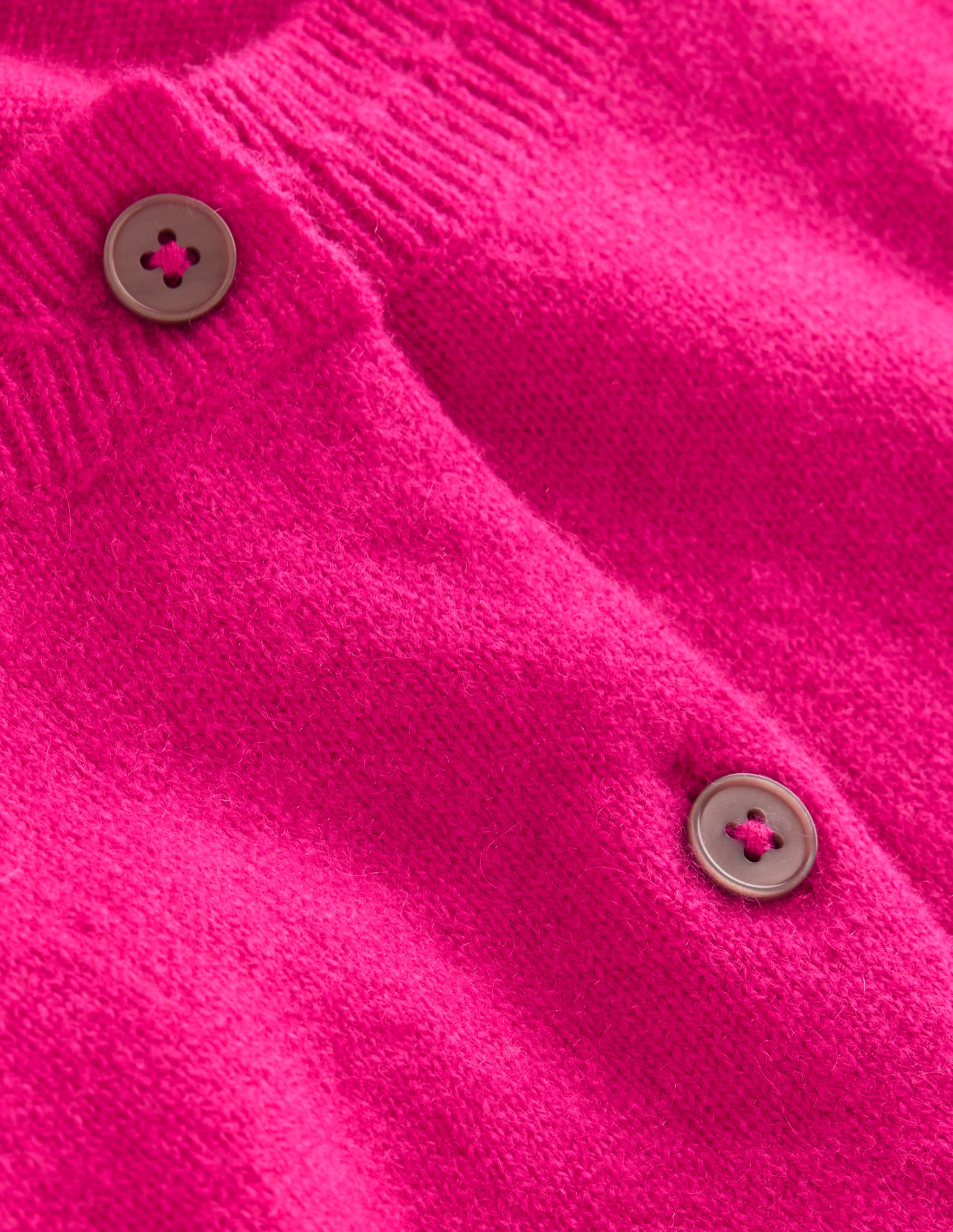 Eva Verkürzte Strickjacke aus Kaschmir-Hellrosa - Image 7