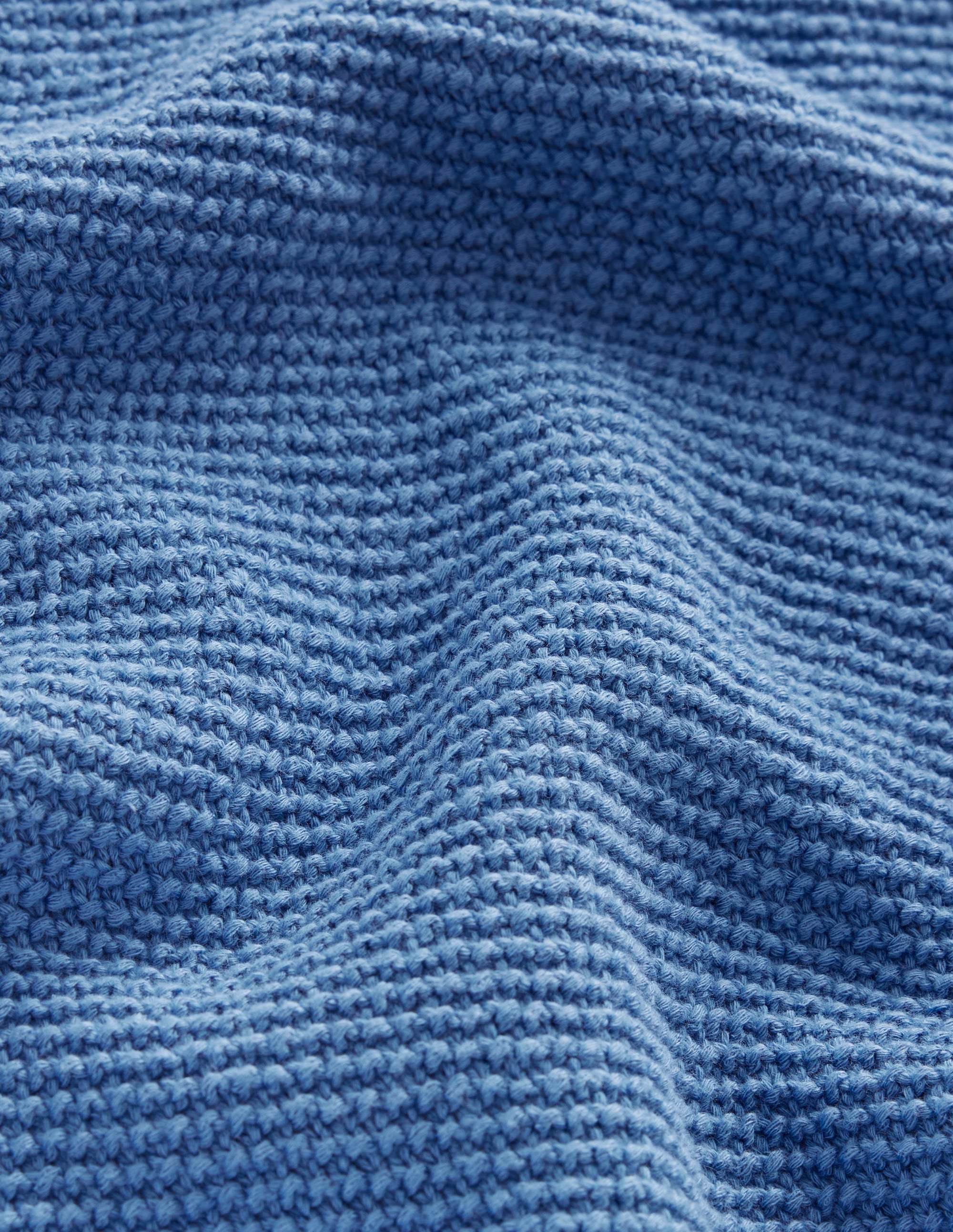 Pullover mit Knopfdetail und Ziernaht-Porzellanblau - Image 6