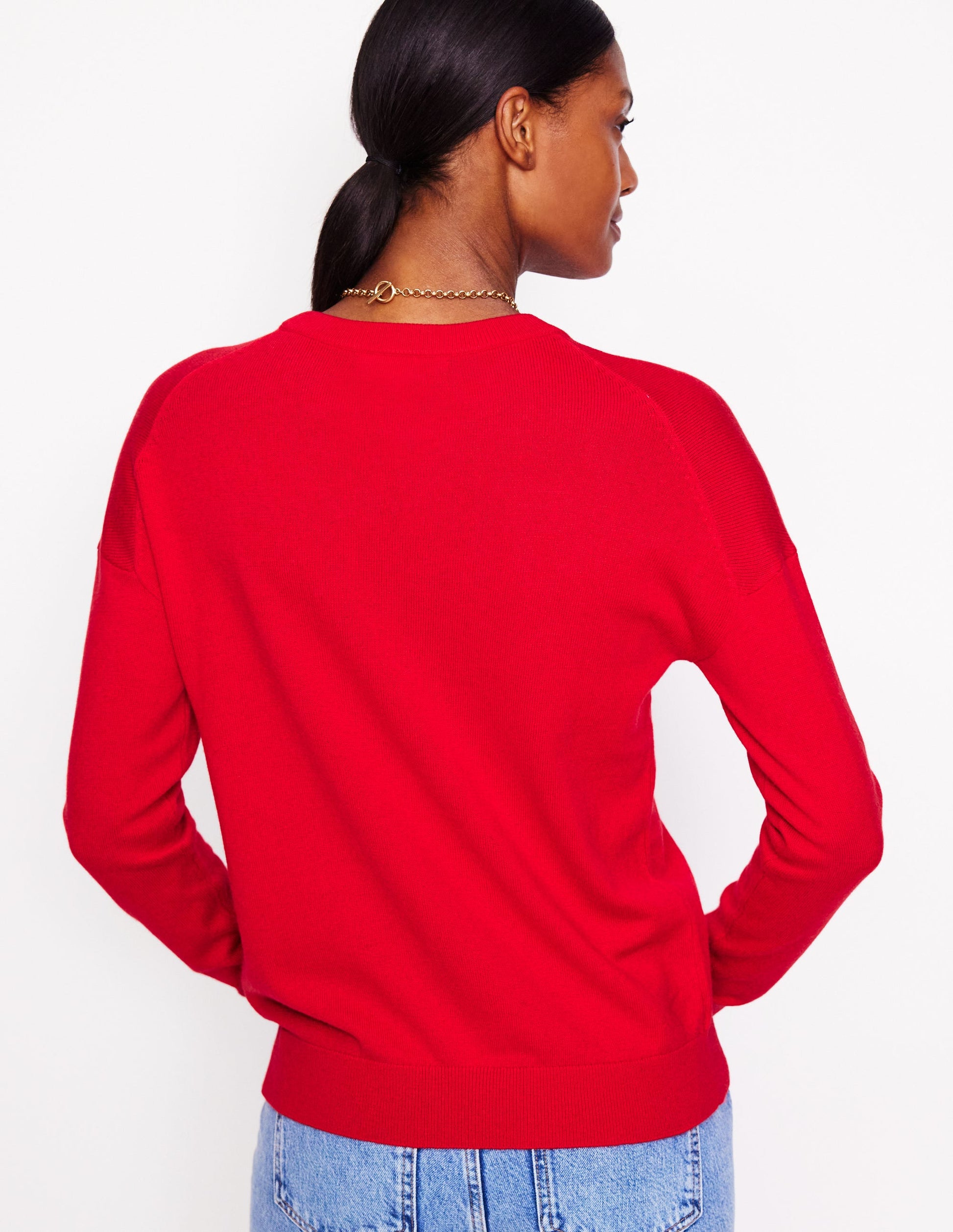 Pull Natasha fantaisie-Rouge, tigre-3