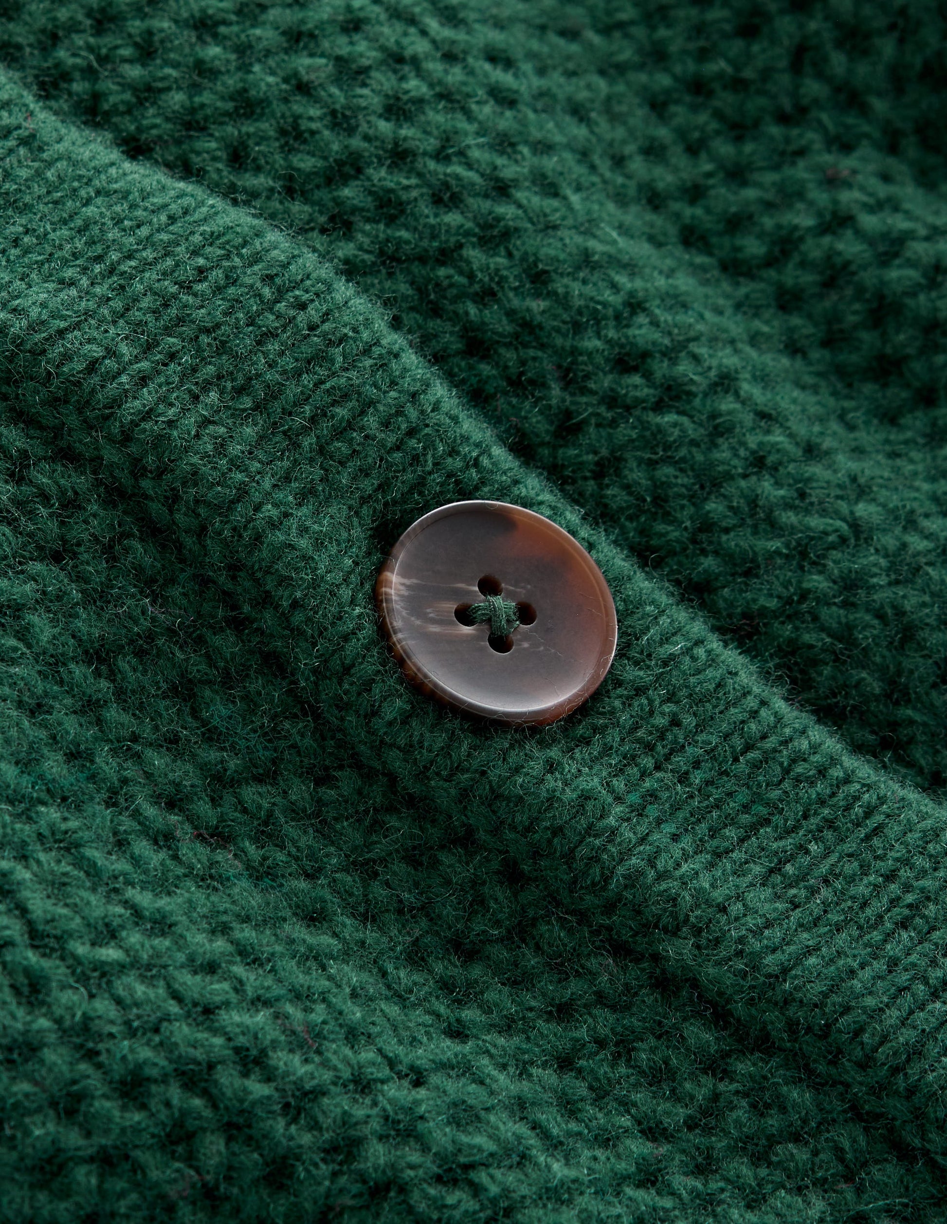 Gilet à maille texturée-Vert cèdre foncé-6
