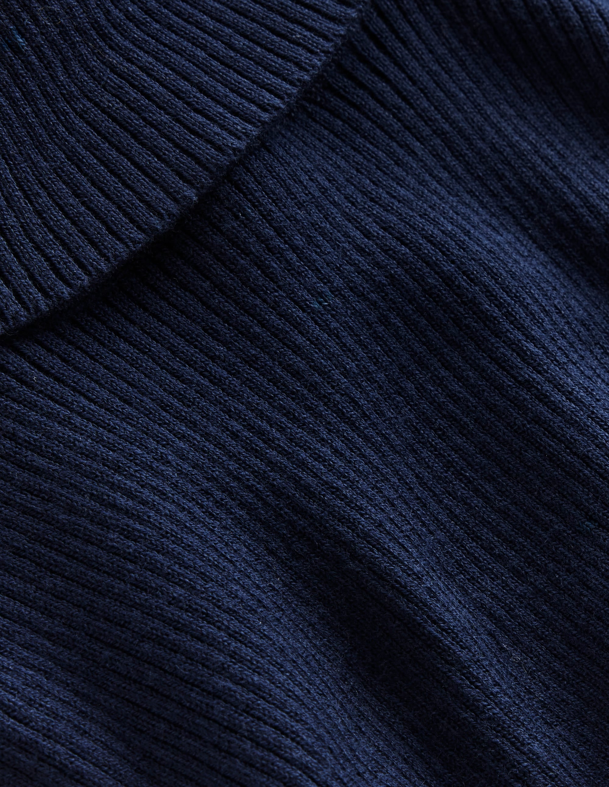 Catriona Roll Neck Jumper-Navy - Image 6