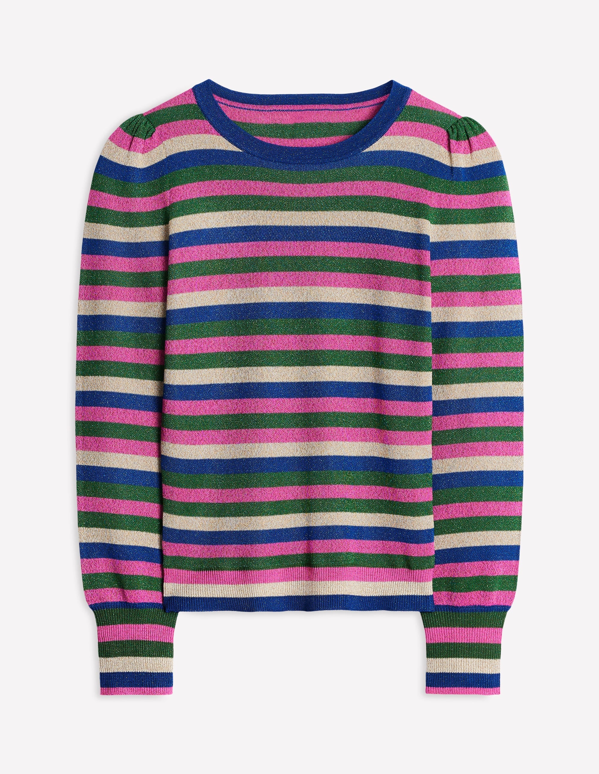Pull de fête rayé-À Rayures Multicolores - Image 5