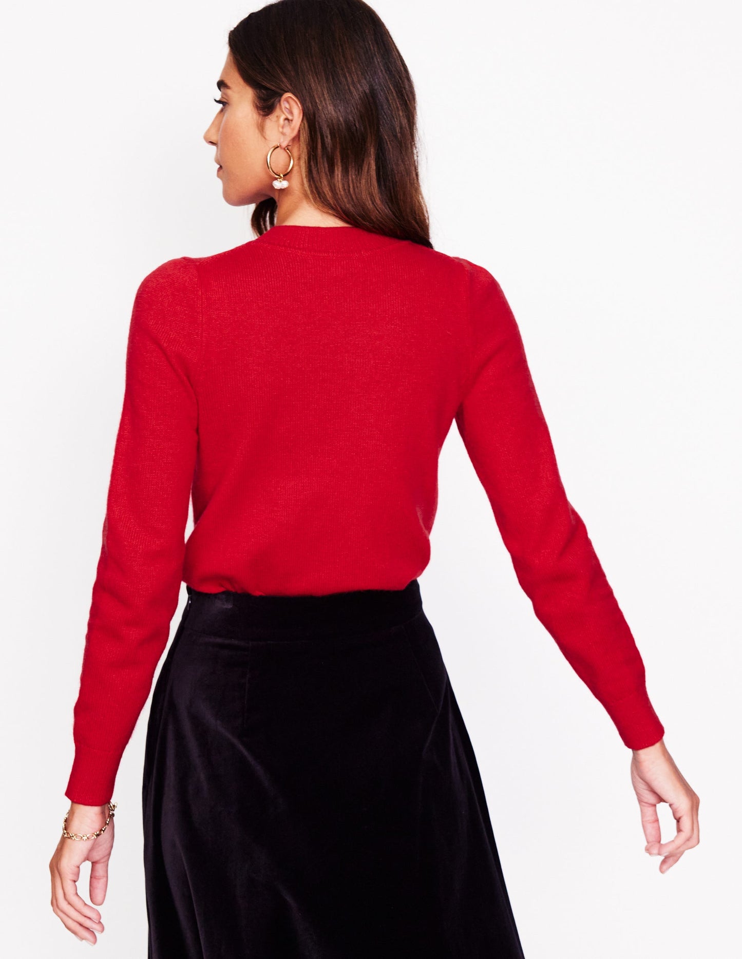 Fenella Verzierter Pullover-Rouge