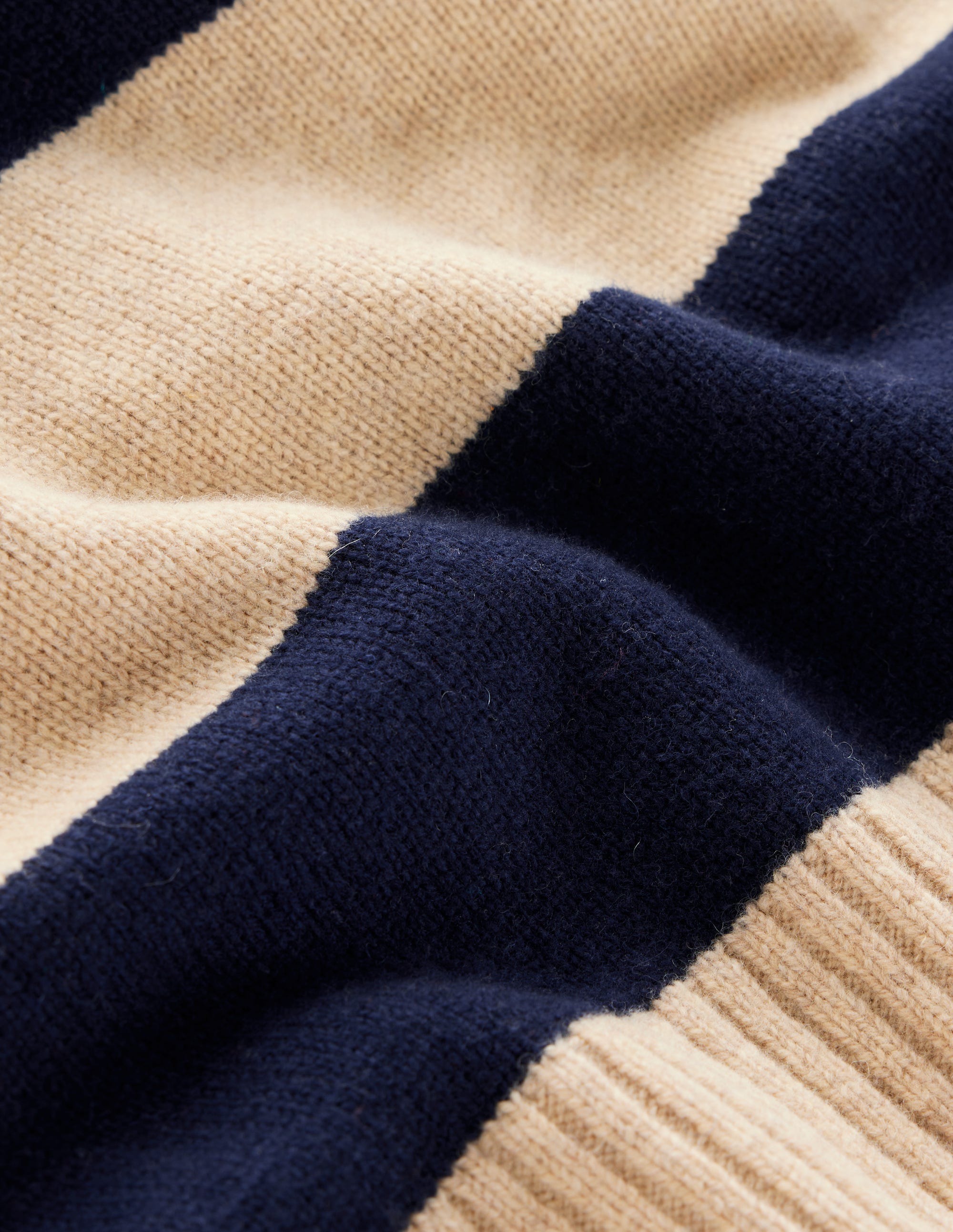 Pull Jessica oversize-Mélange Chinchilla, Marine - Image 10