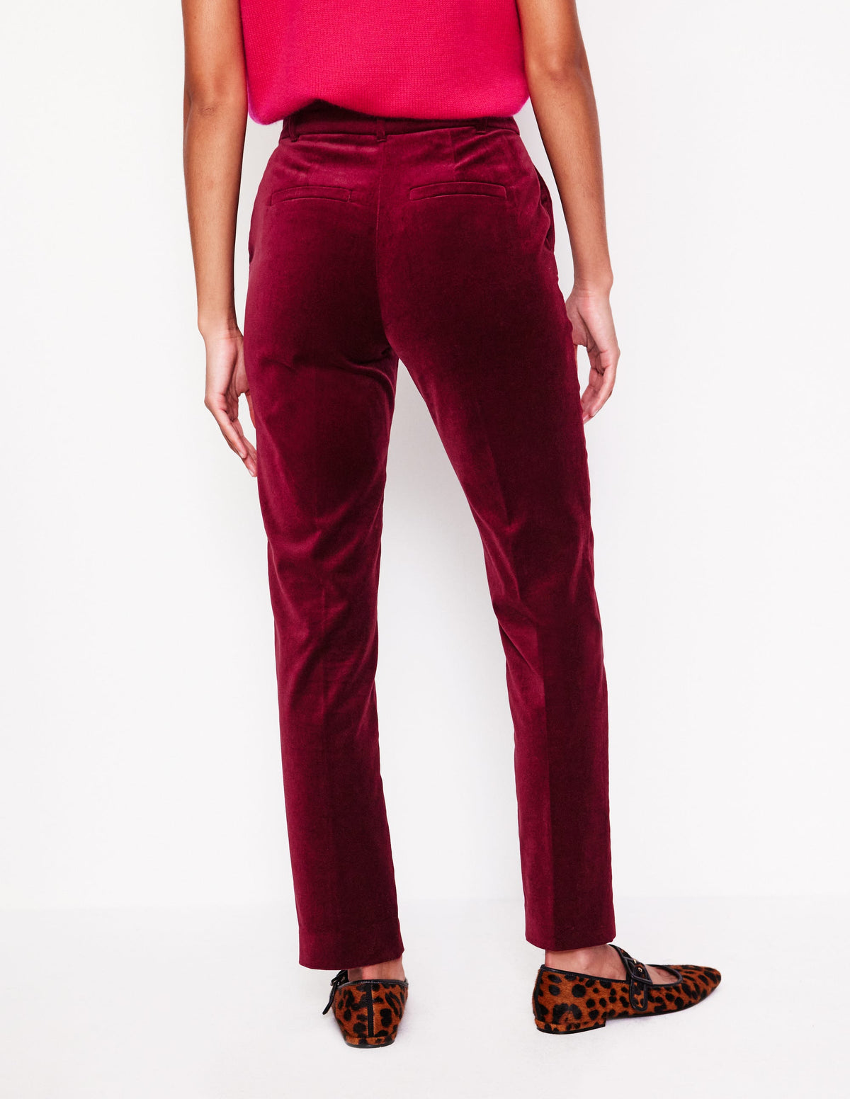 Kew Samthose-Beatnik Red/Dark Burgundy - Image 3