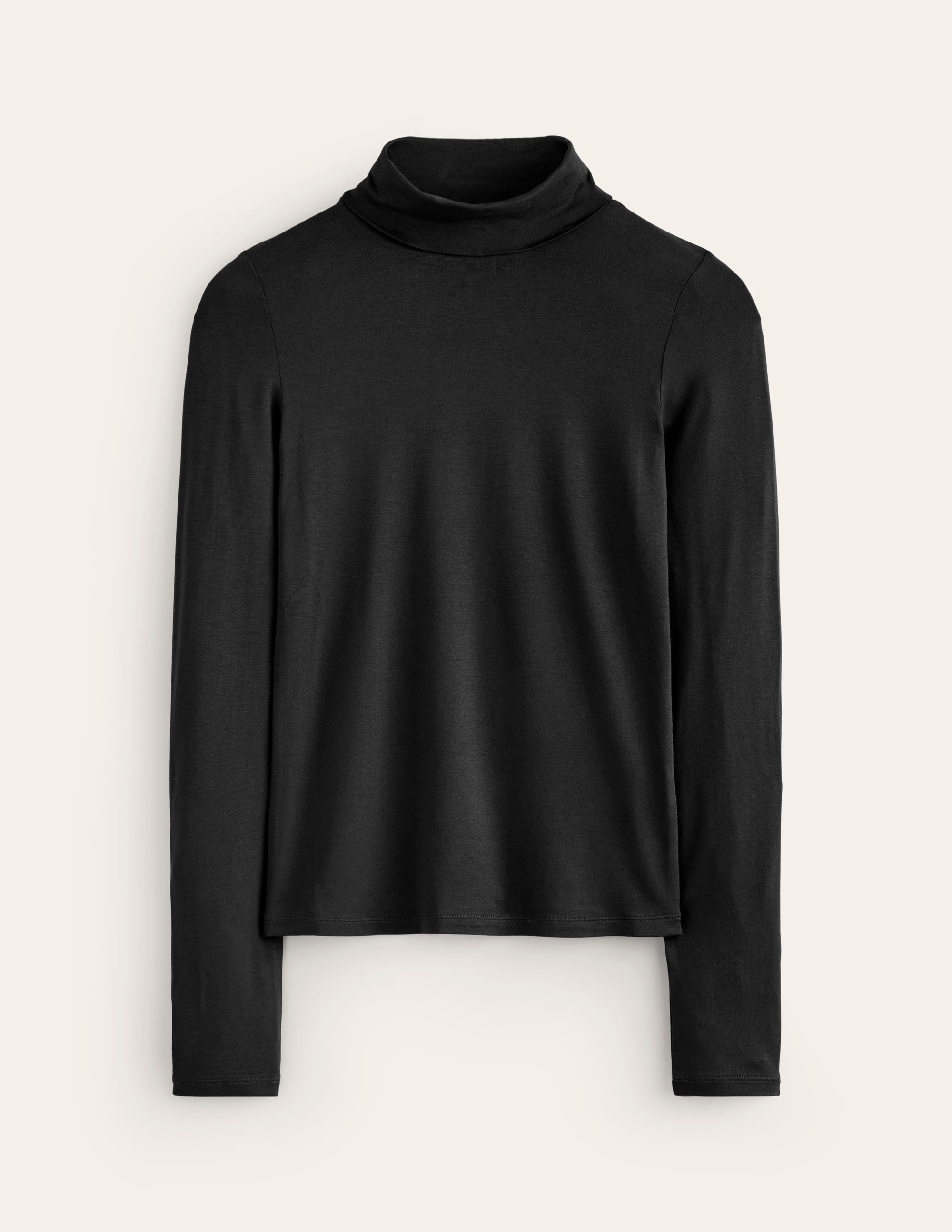 Polly Jersey-Oberteil-Schwarz - Image 6