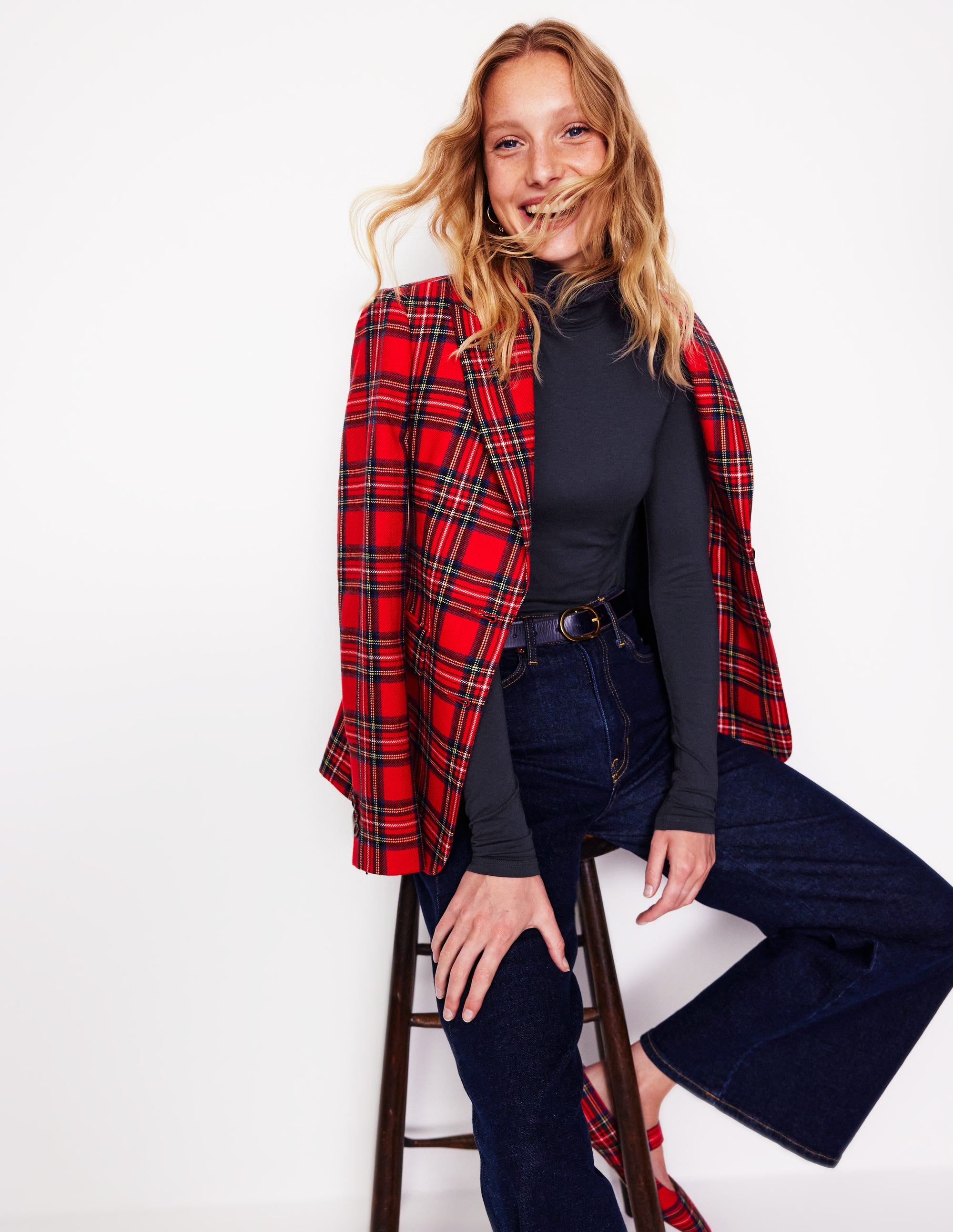 Polly Jersey-Oberteil-Aqua Marine Marl - Image 4