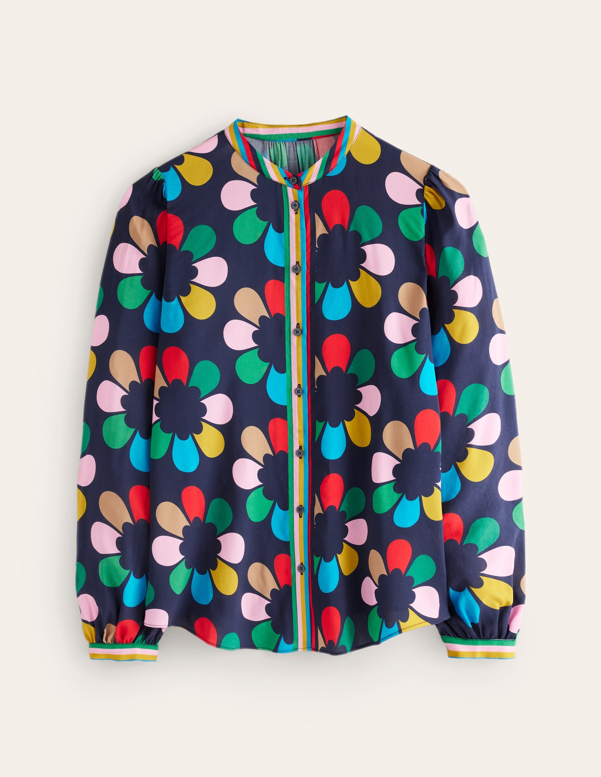 Blouse Theodora-Multi, motif Structured Petal - Image 6