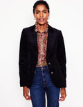 Blazer Marylebone en velours côtelé-Noir