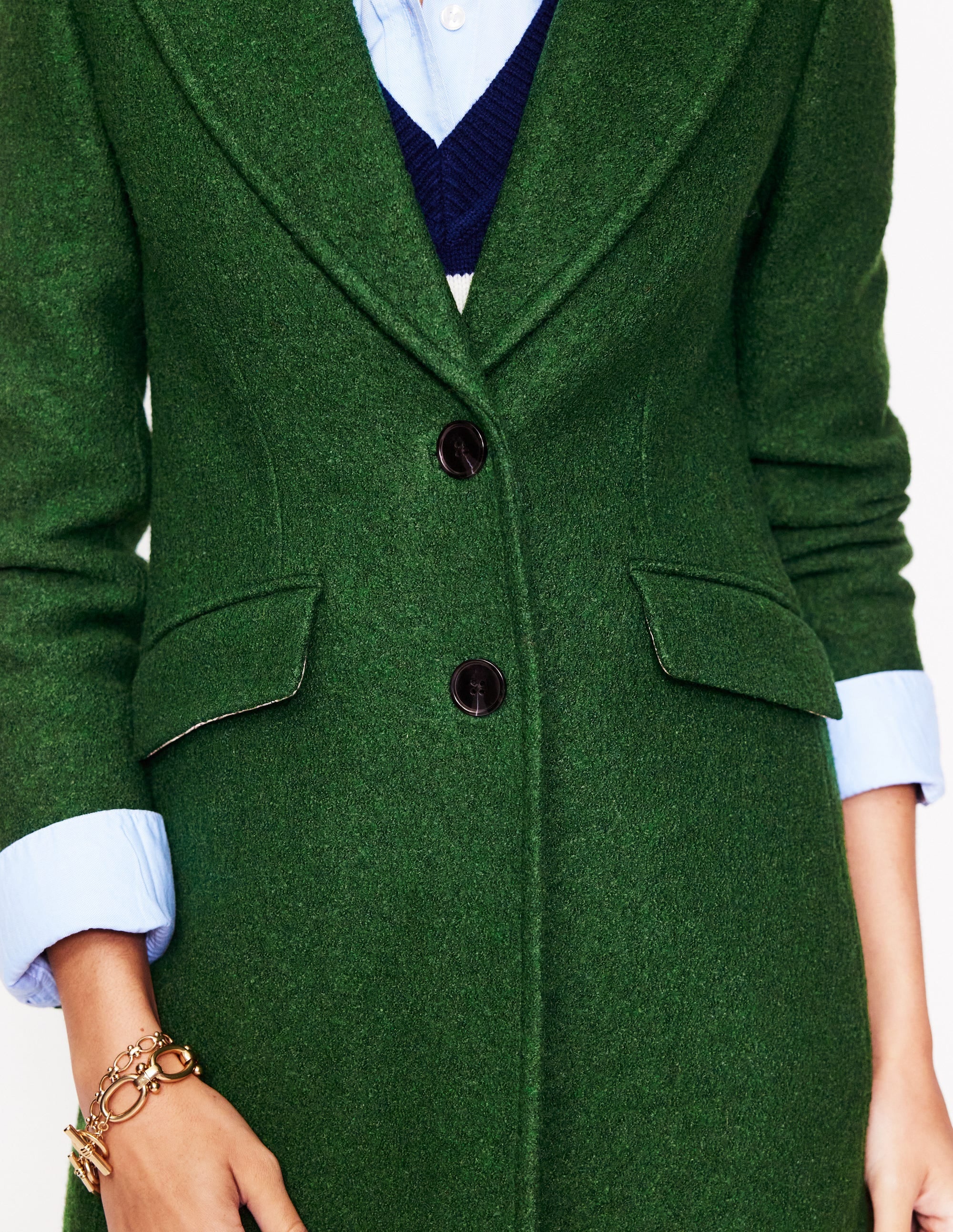 Manteau Chichester texturé-Canard - Image 2