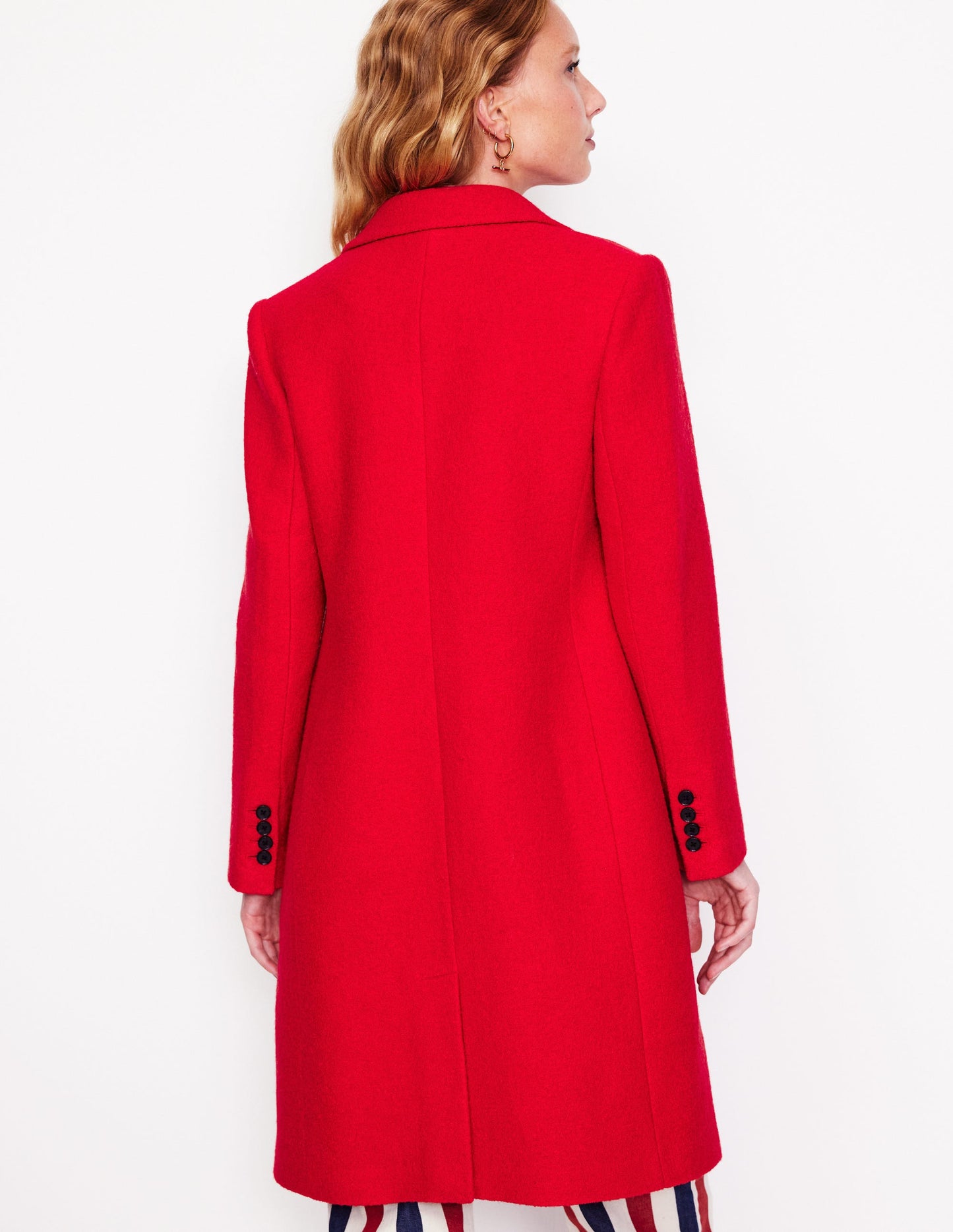 Manteau Chichester texturé-Rouge haut risque